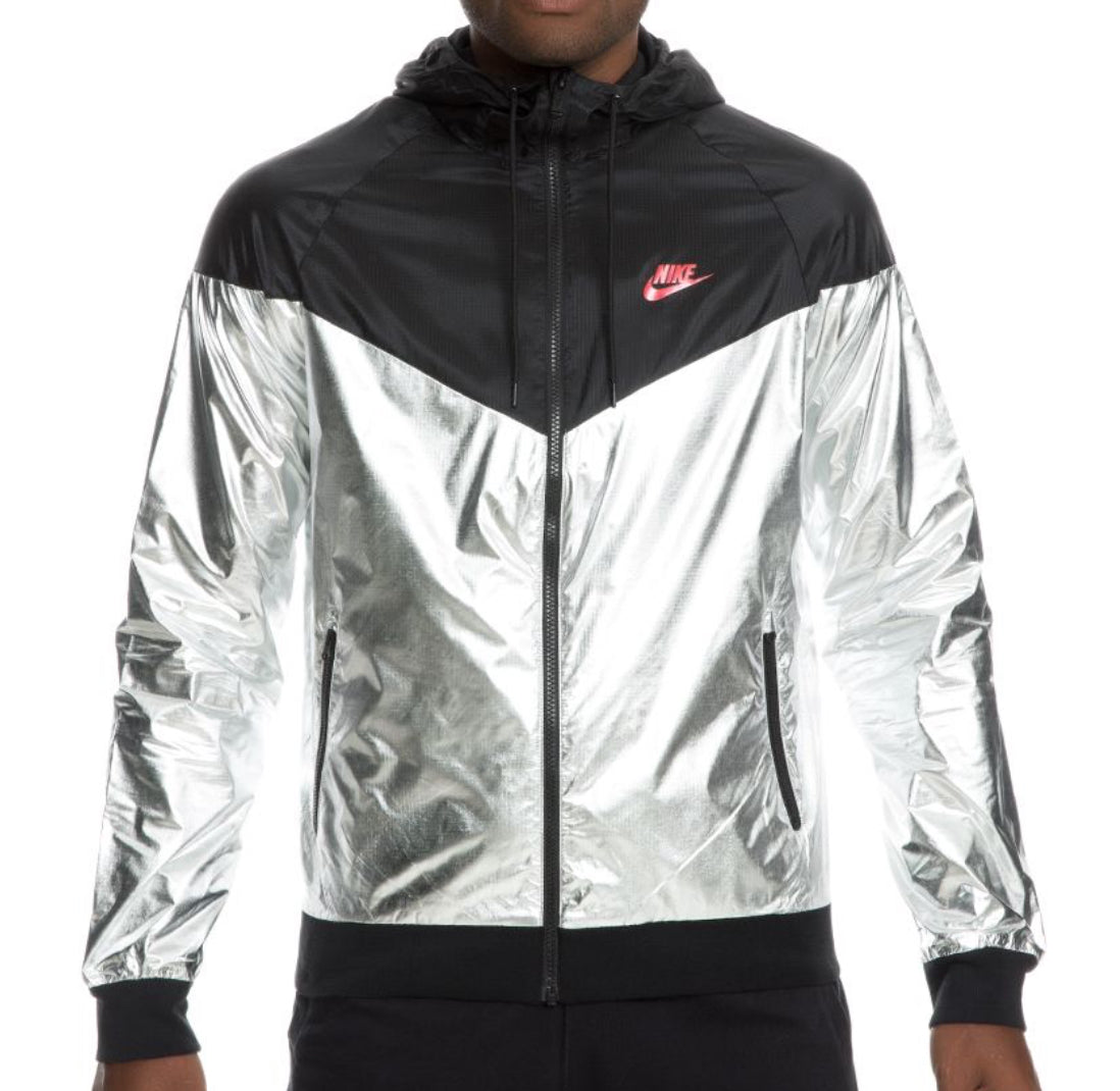 Size M Nike Tech Windbreaker “Metallic Red” Brand New