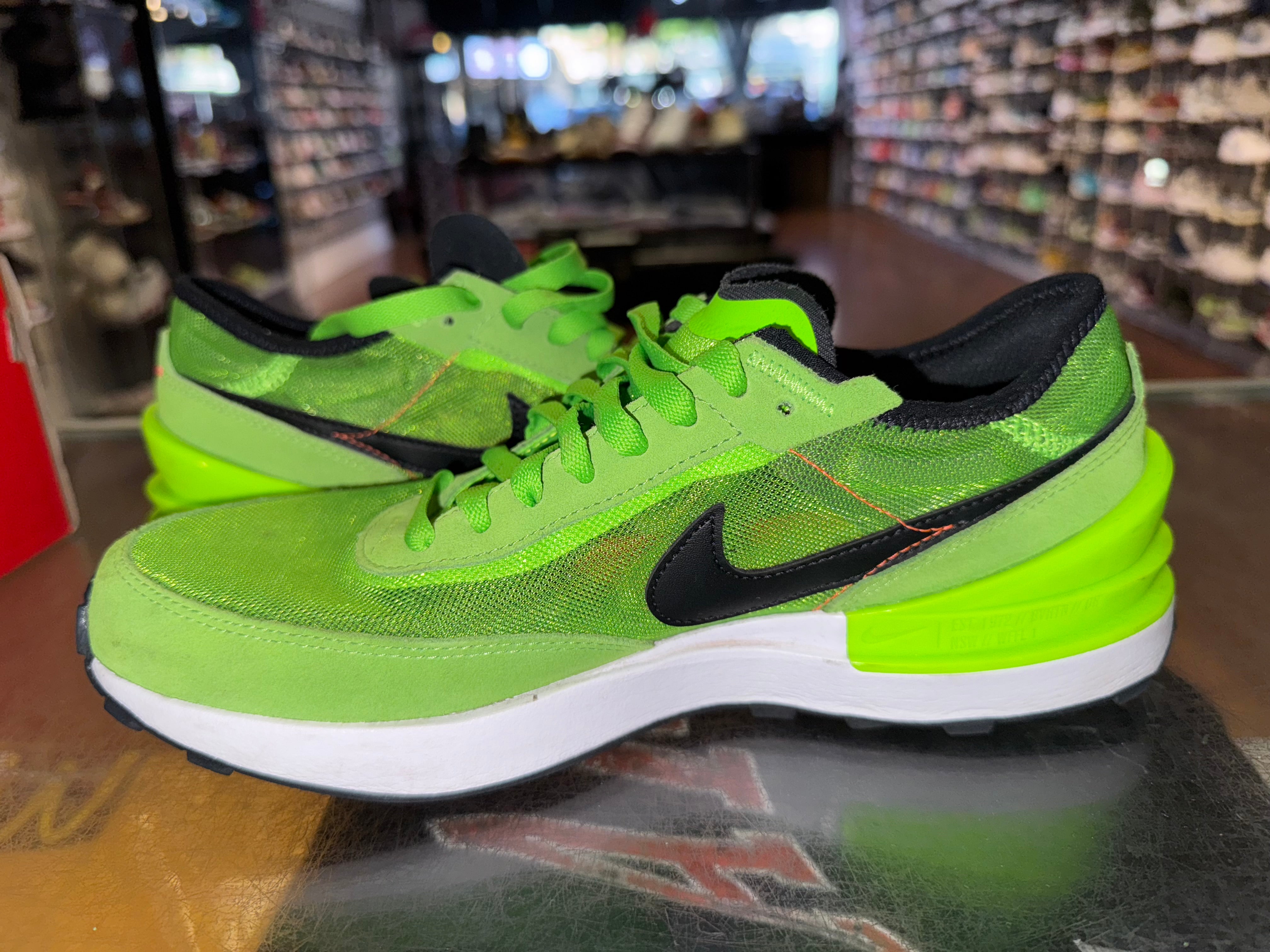 Size 7y Waffle One "Electric Green"