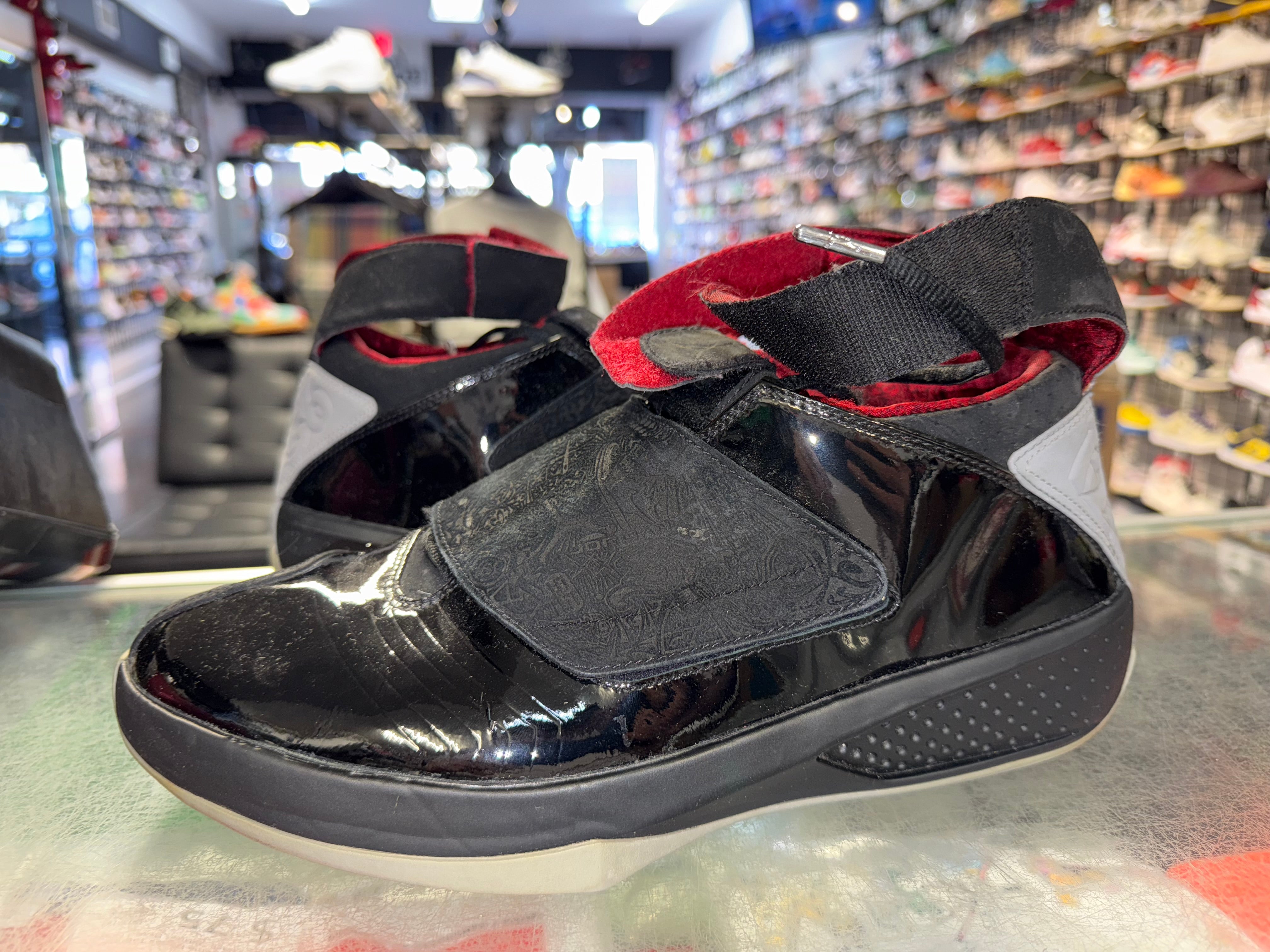 Size 11 AJ 20 "Black Red"