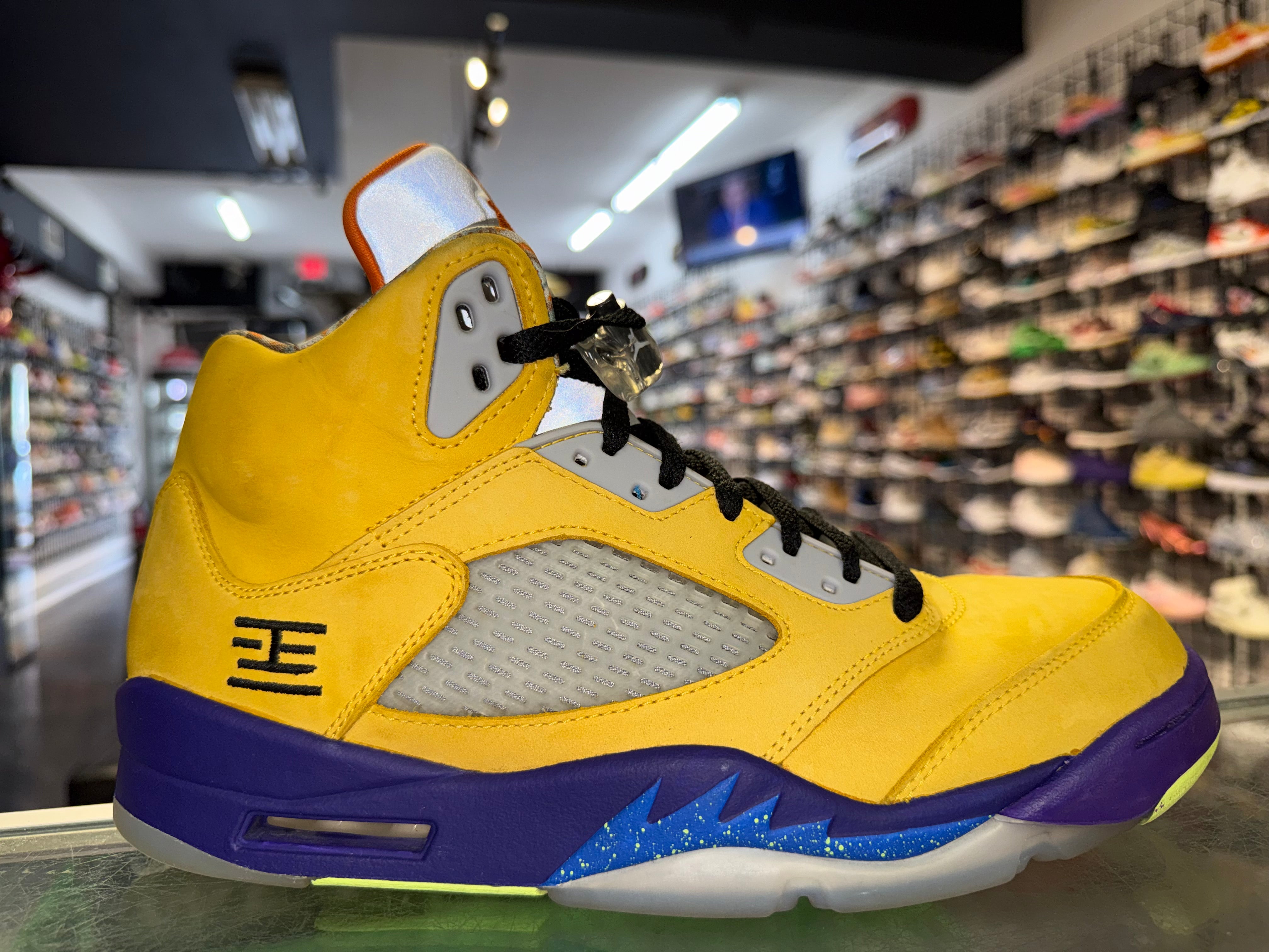 Size 9 Air Jordan 5 "What The"