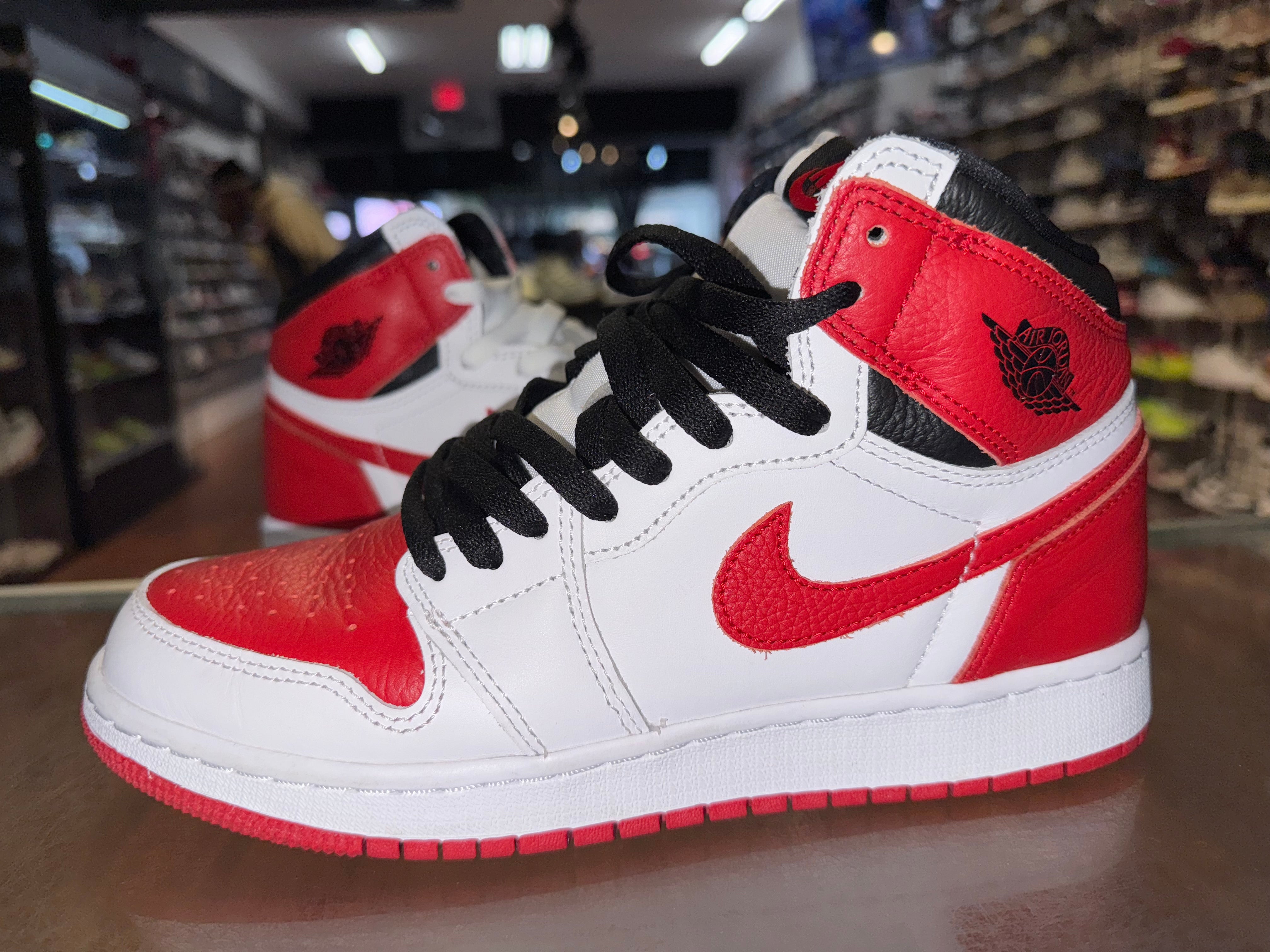 Size 7y Air Jordan 1 “Heritage”