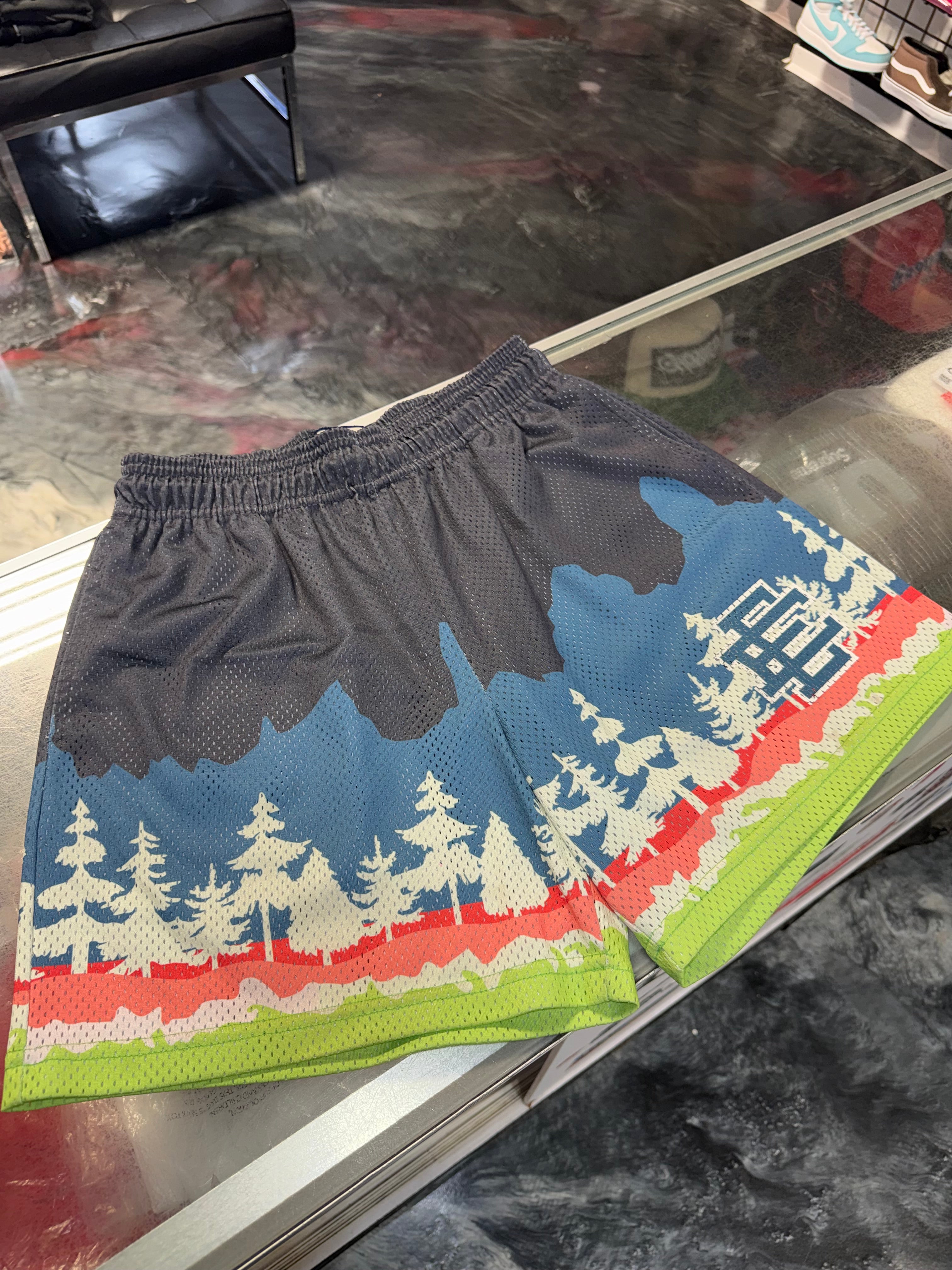 Size M Eric Emanuel EE Shorts “Trees/Multicolor”