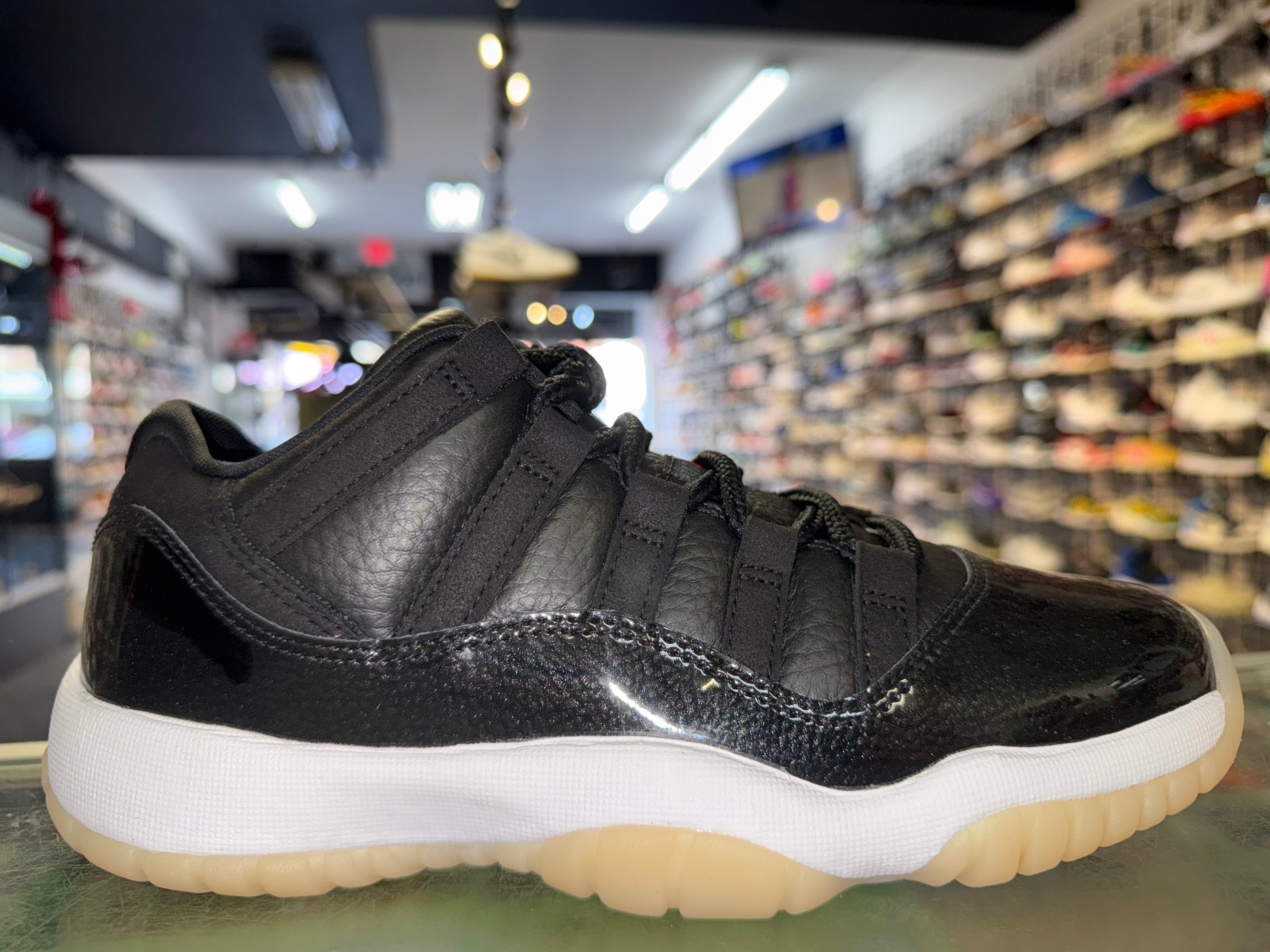 Size 5.5y Air Jordan 11 Low "72-10" Brand New