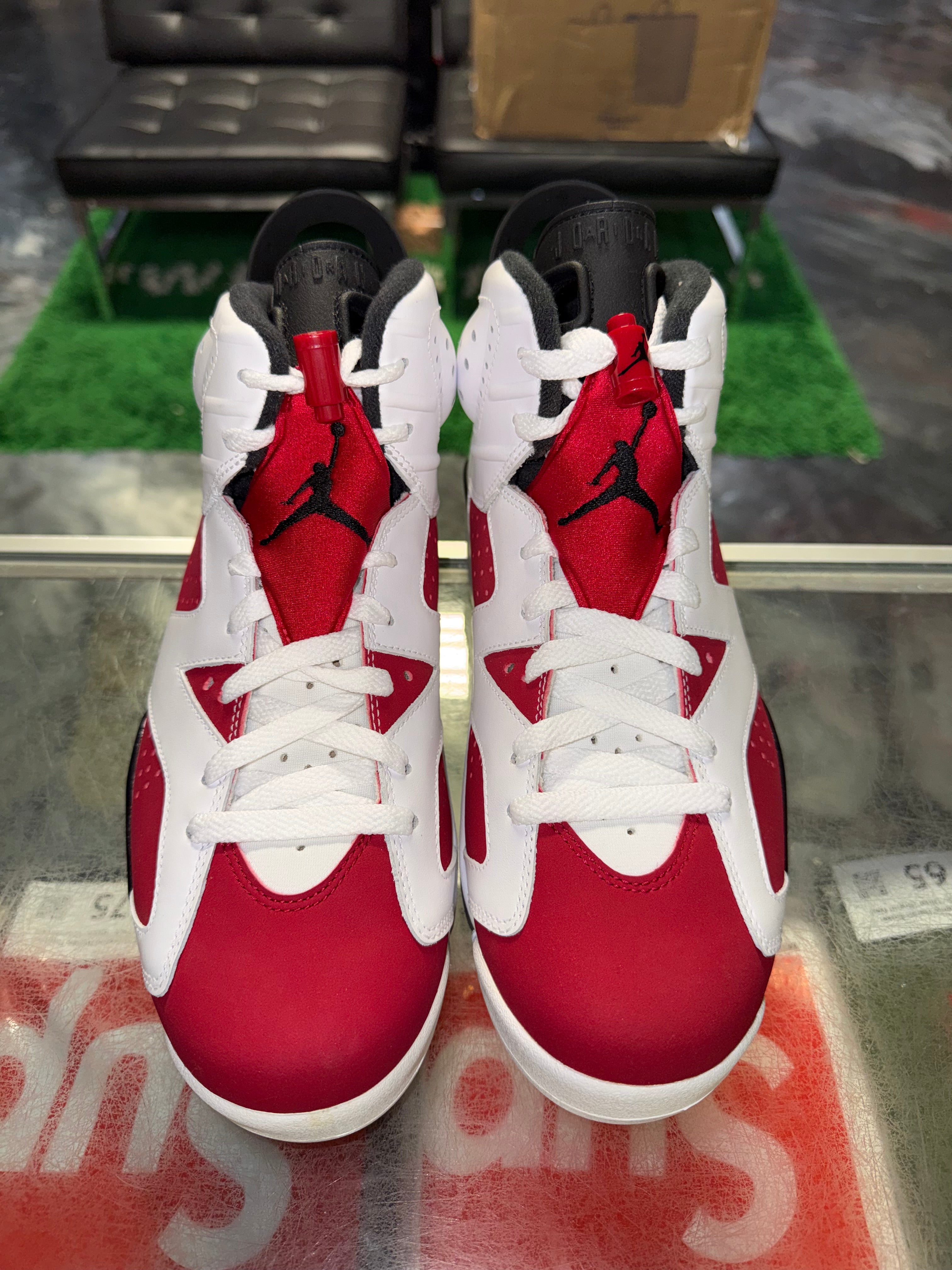 Size 9 Air Jordan 6 "Carmine" 2014 Brand New