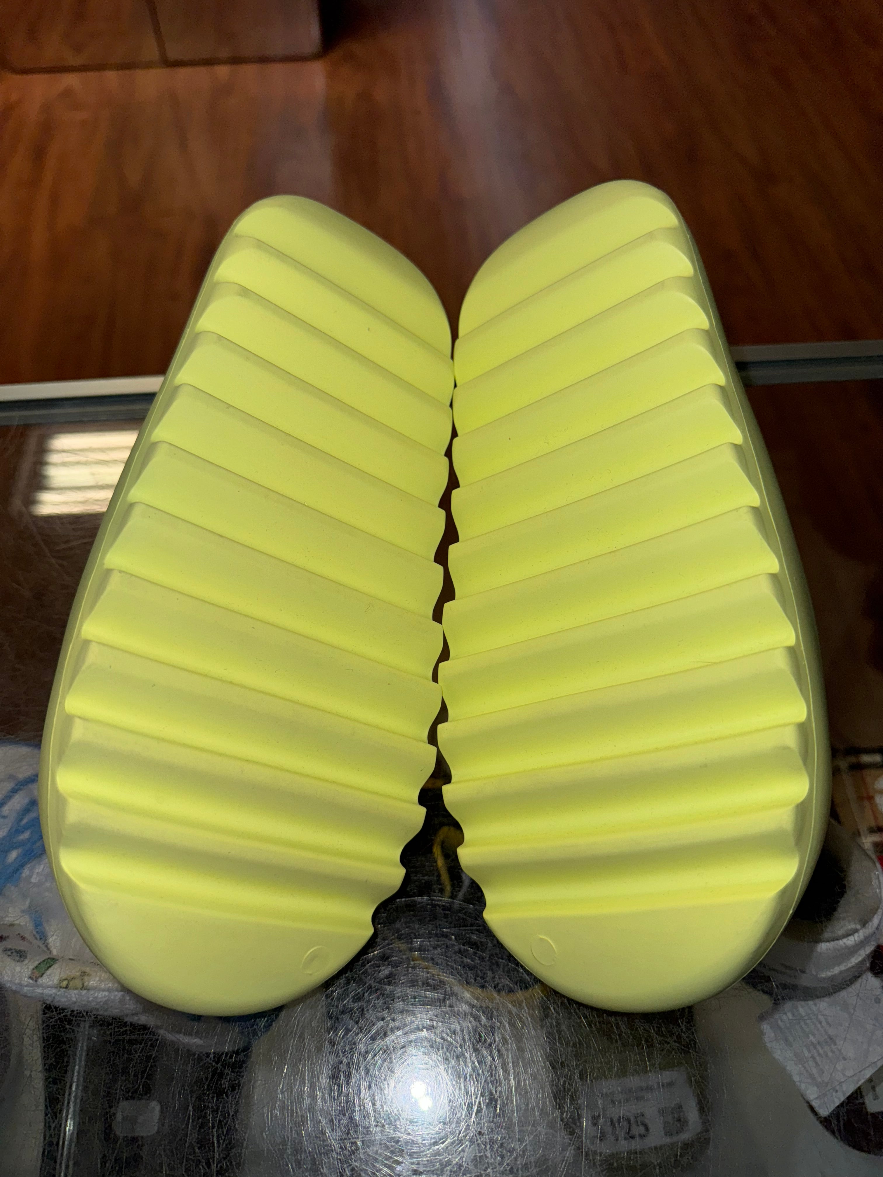 Size 11 Adidas Yeezy Slide “Green Glow” Brand New