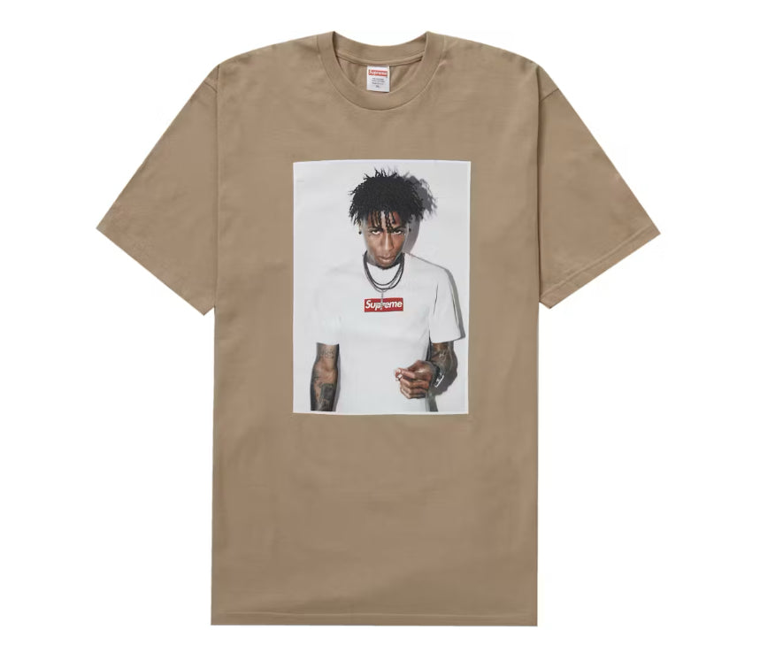 Size L Supreme NBA Youngboy Tee “Khaki”