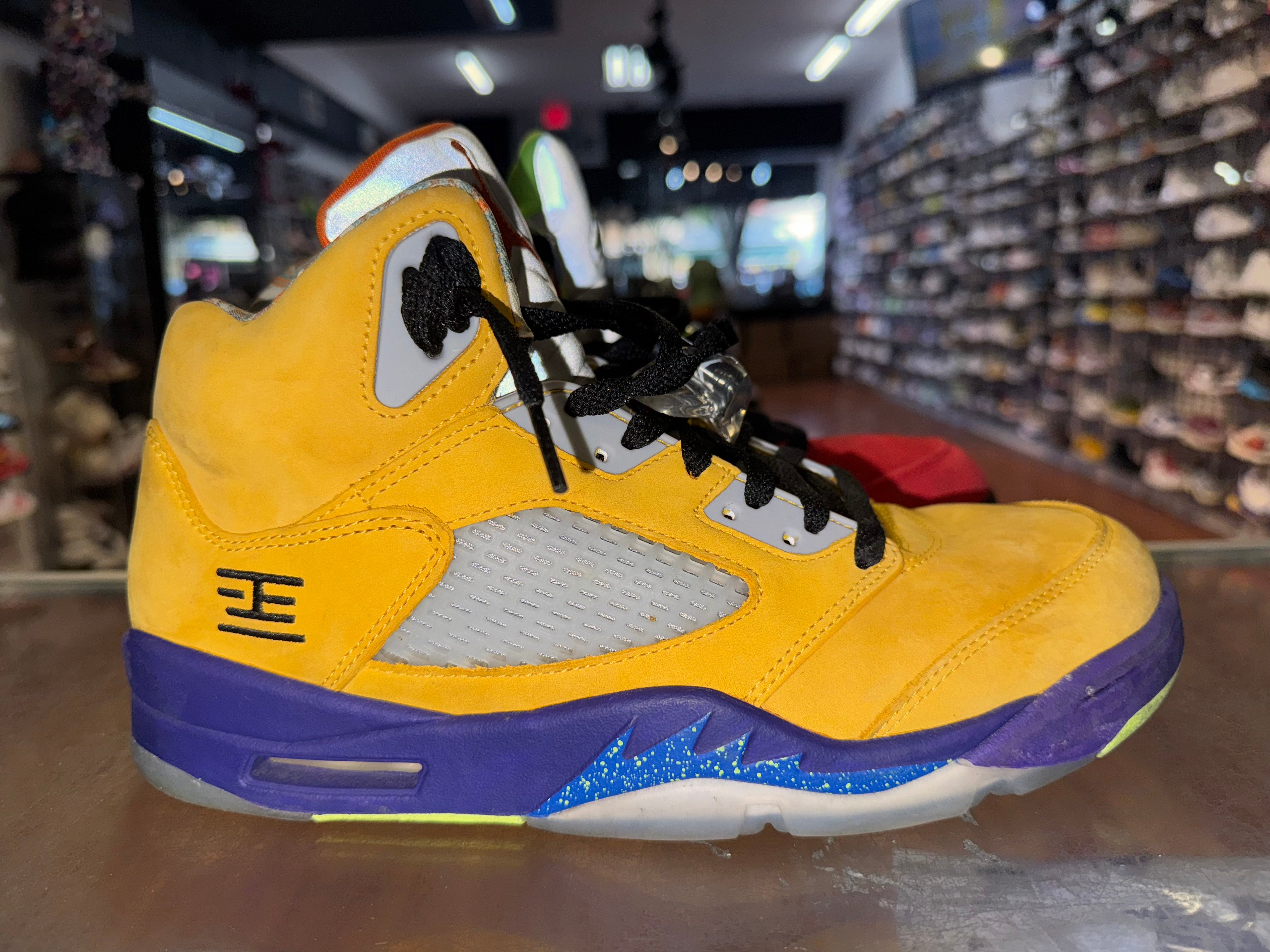Size 9.5 Air Jordan 5 "What The" - NB