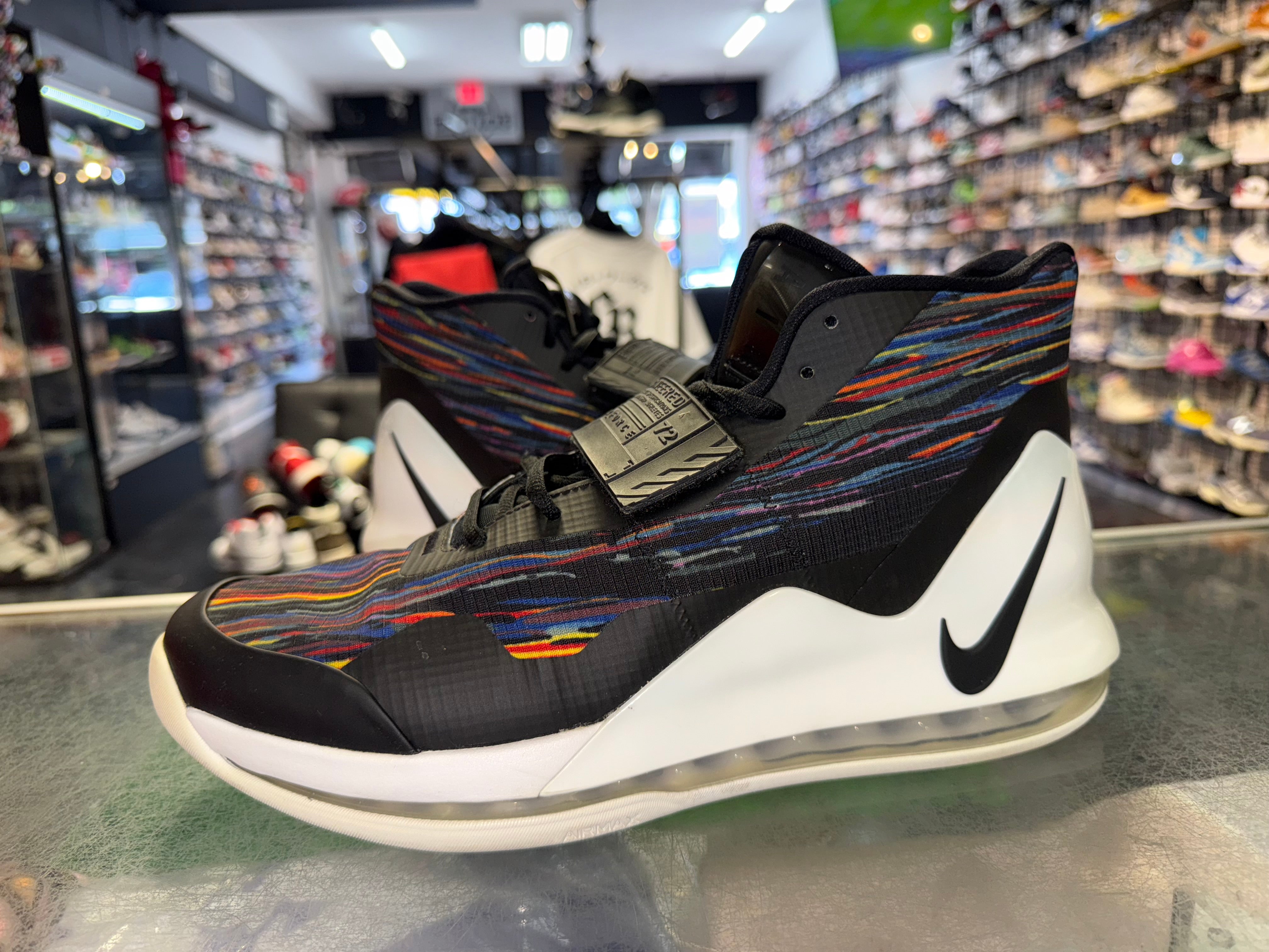 Size 11.5 Air Force Max "Black Multi Color"