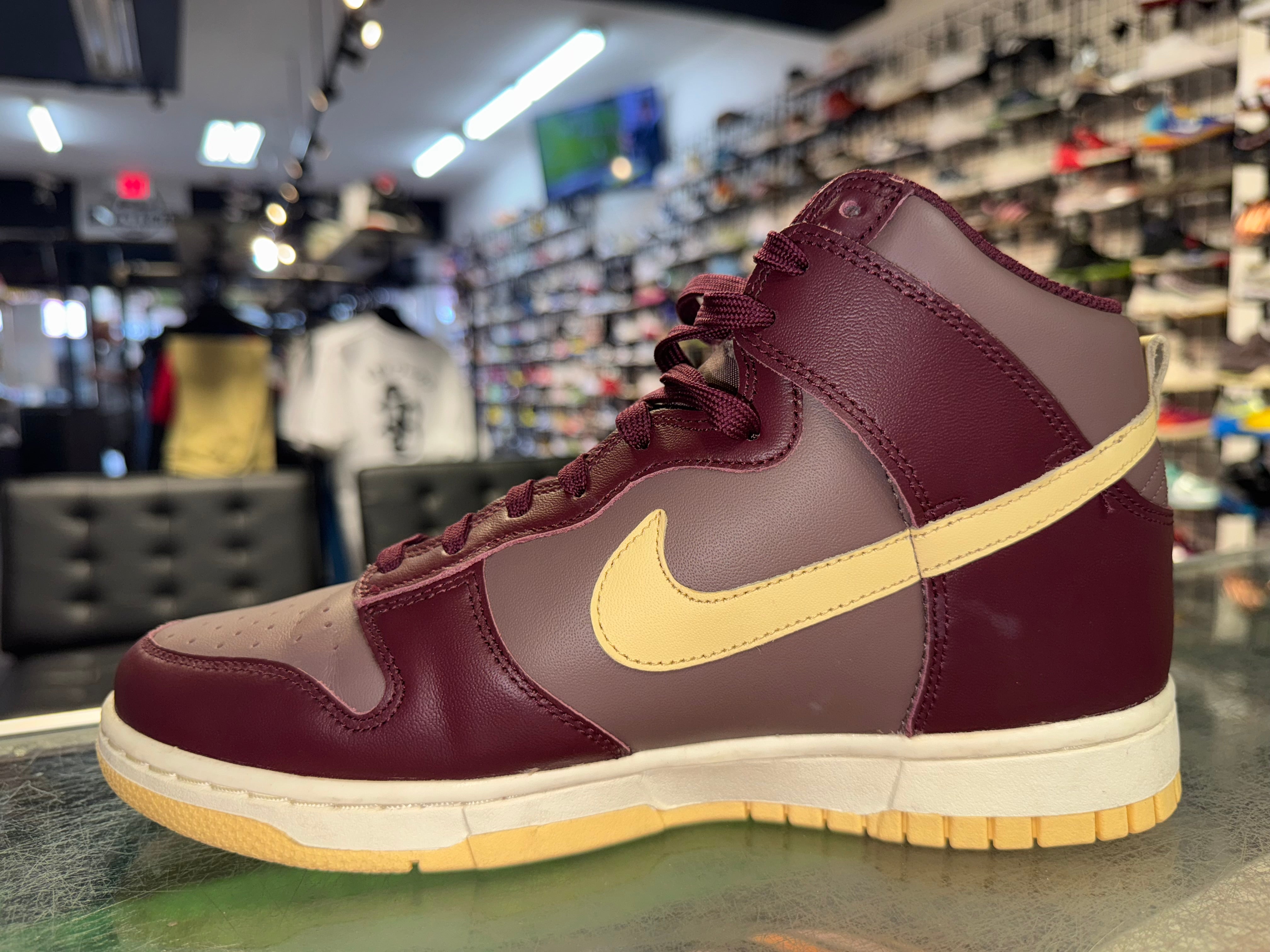 Size 7.5 (9W) Dunk High "Plum Eclipse"