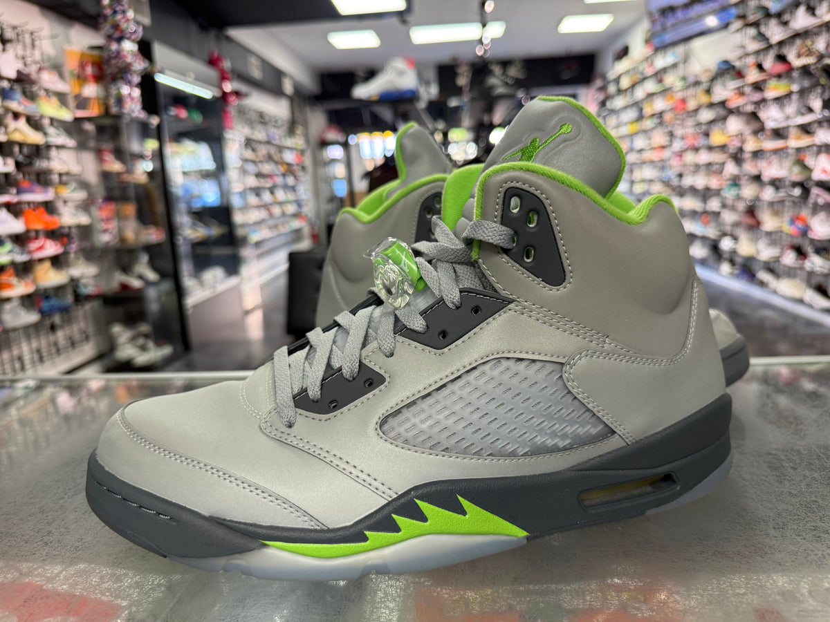 Size 13 Air Jordan 5 "Green Bean"