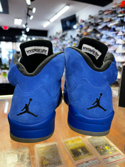 Size 10 Air Jordan 5 "Blue Suede" (MAMO)