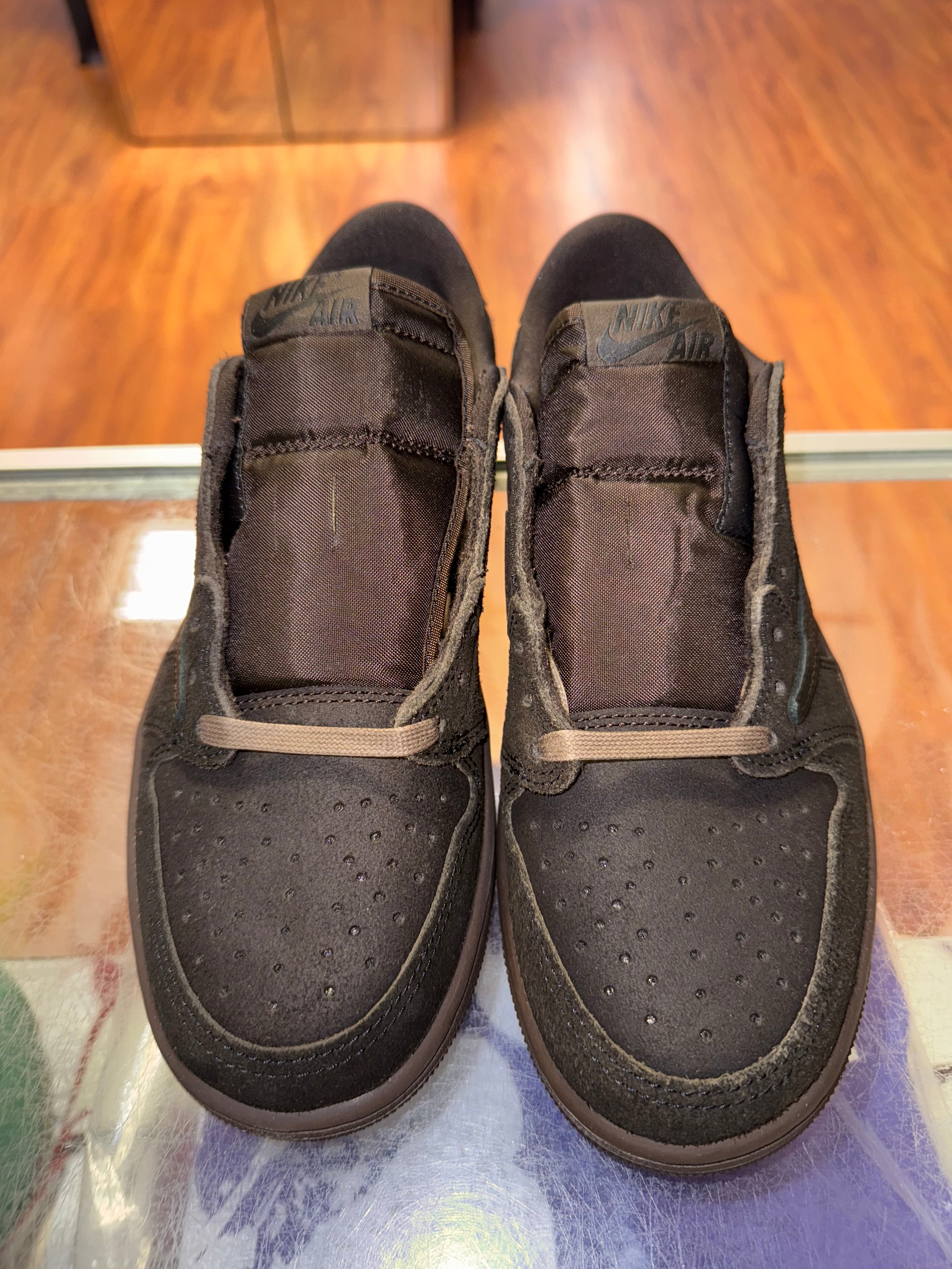 Size 11.5 Air Jordan 1 Low Travis Scott “Velvet Brown” Brand New