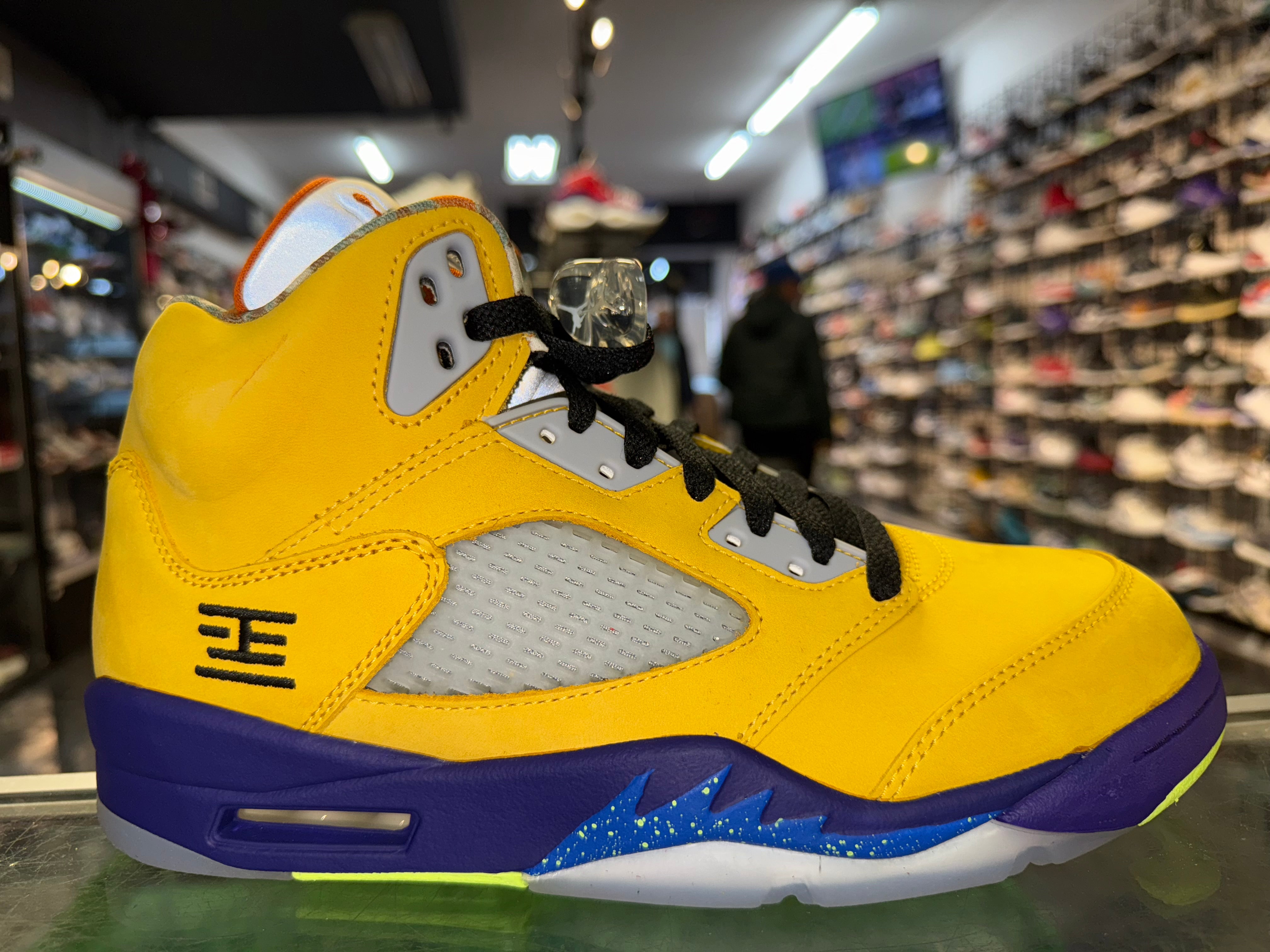 Size 8 Air Jordan 5 "What The" Brand New