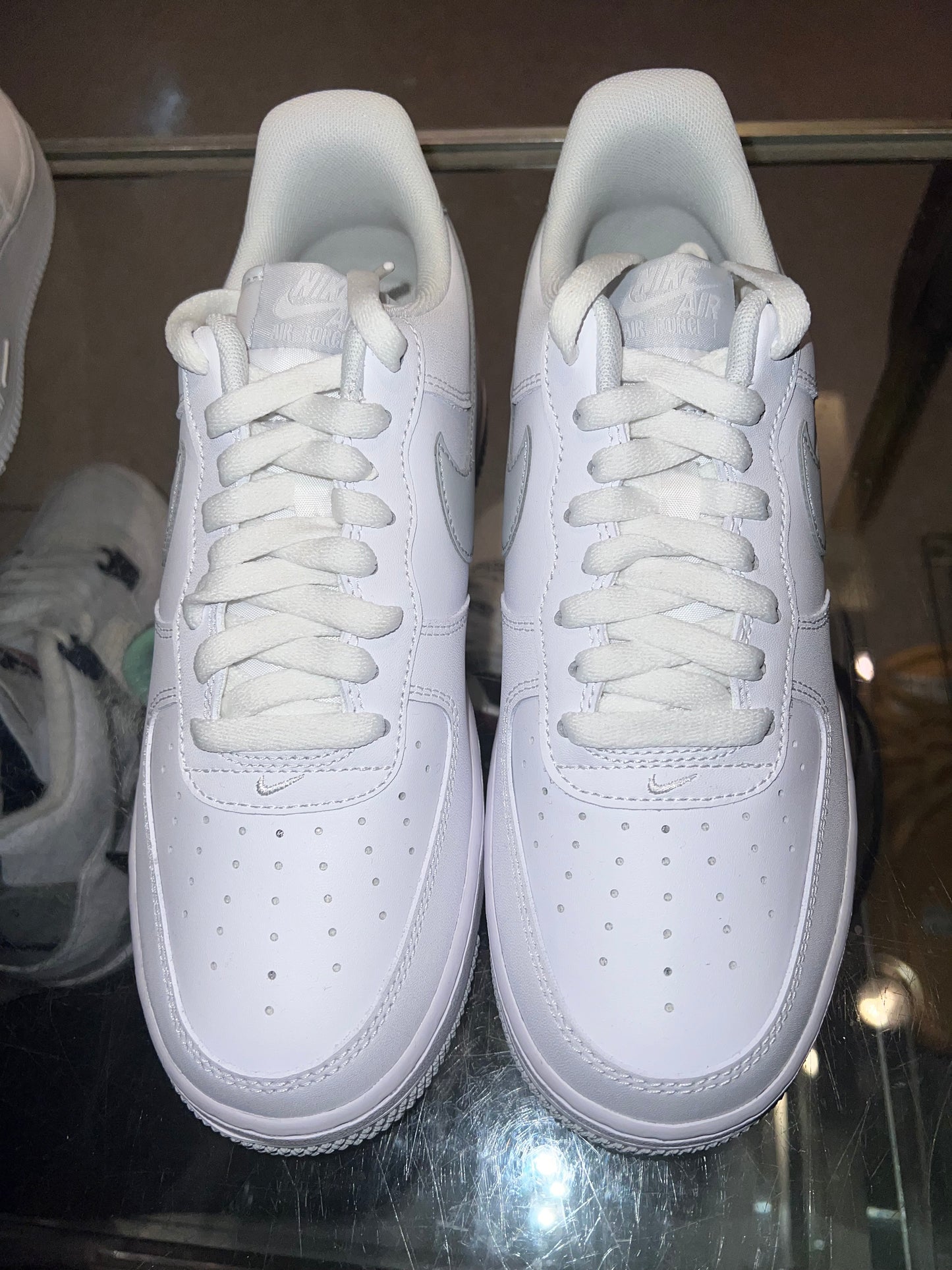 Size 7.5 Air Force 1 Low “Pure Platinum” Brand New (Mall)