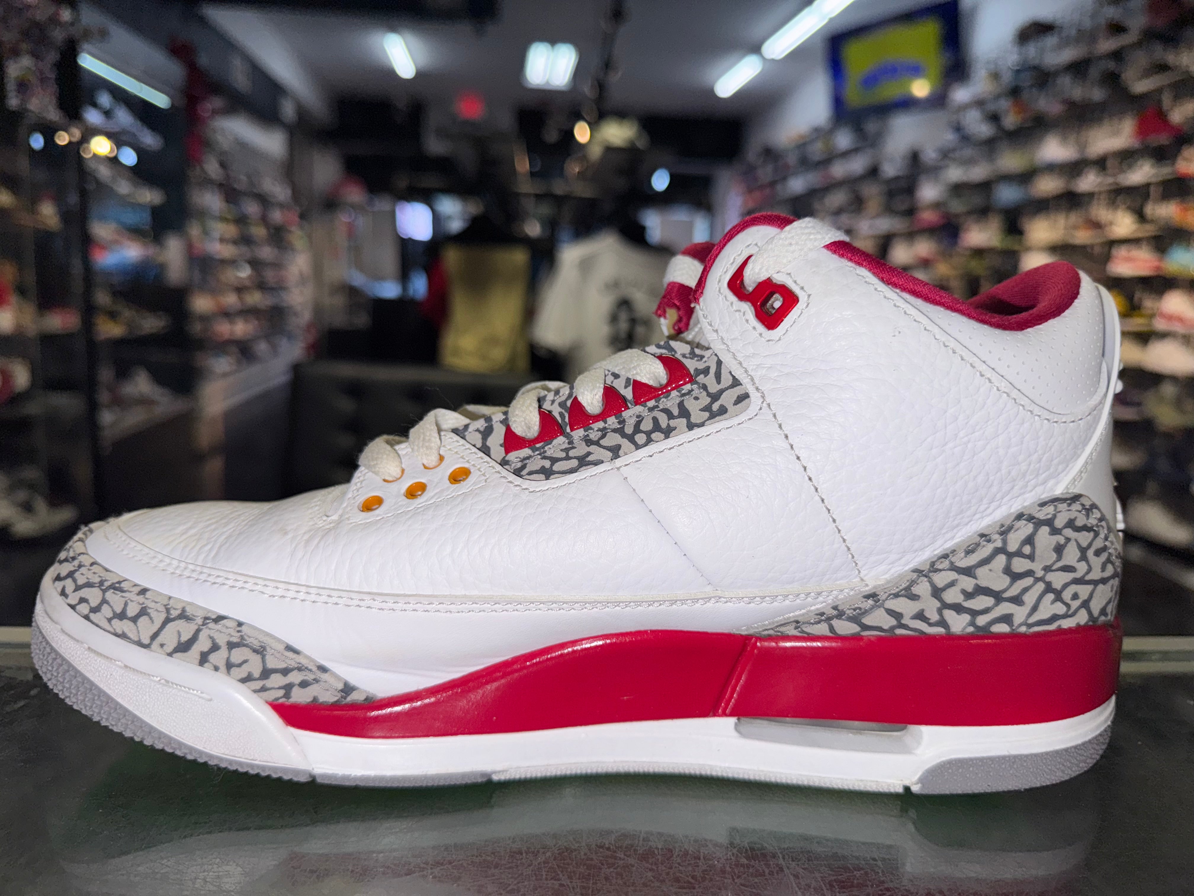 Size 10.5 Air Jordan 3 "Cardinal"