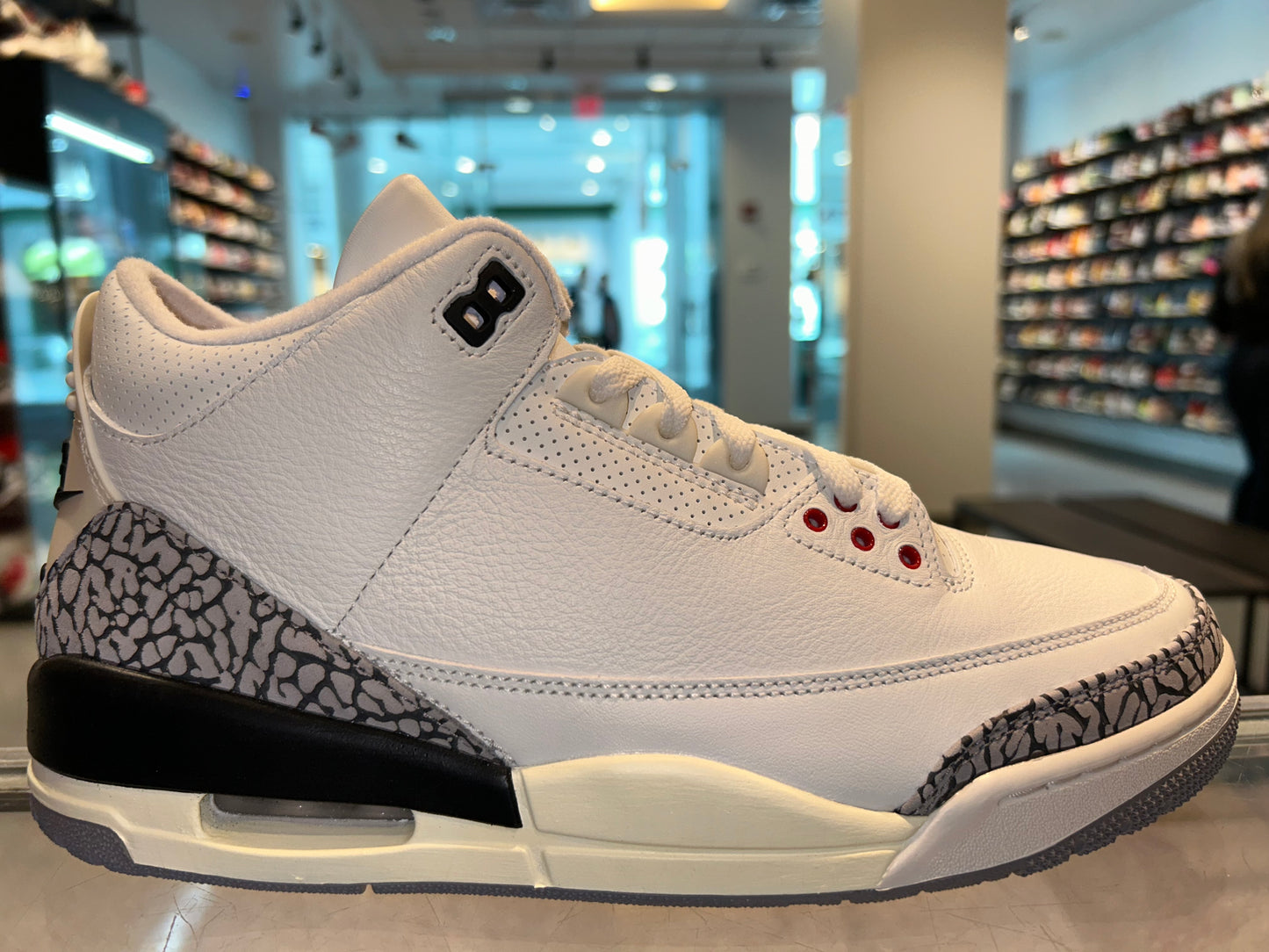 Size 10 Air Jordan 3 Reimagened “White Cement” Brand New (Mall)