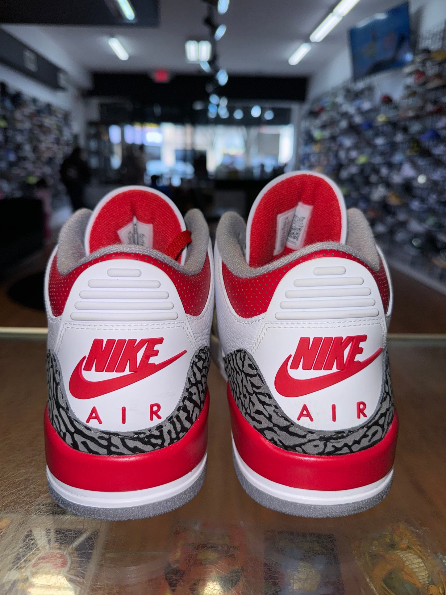 Size 11.5 Air Jordan 3 “Fire Red” (MAMO)