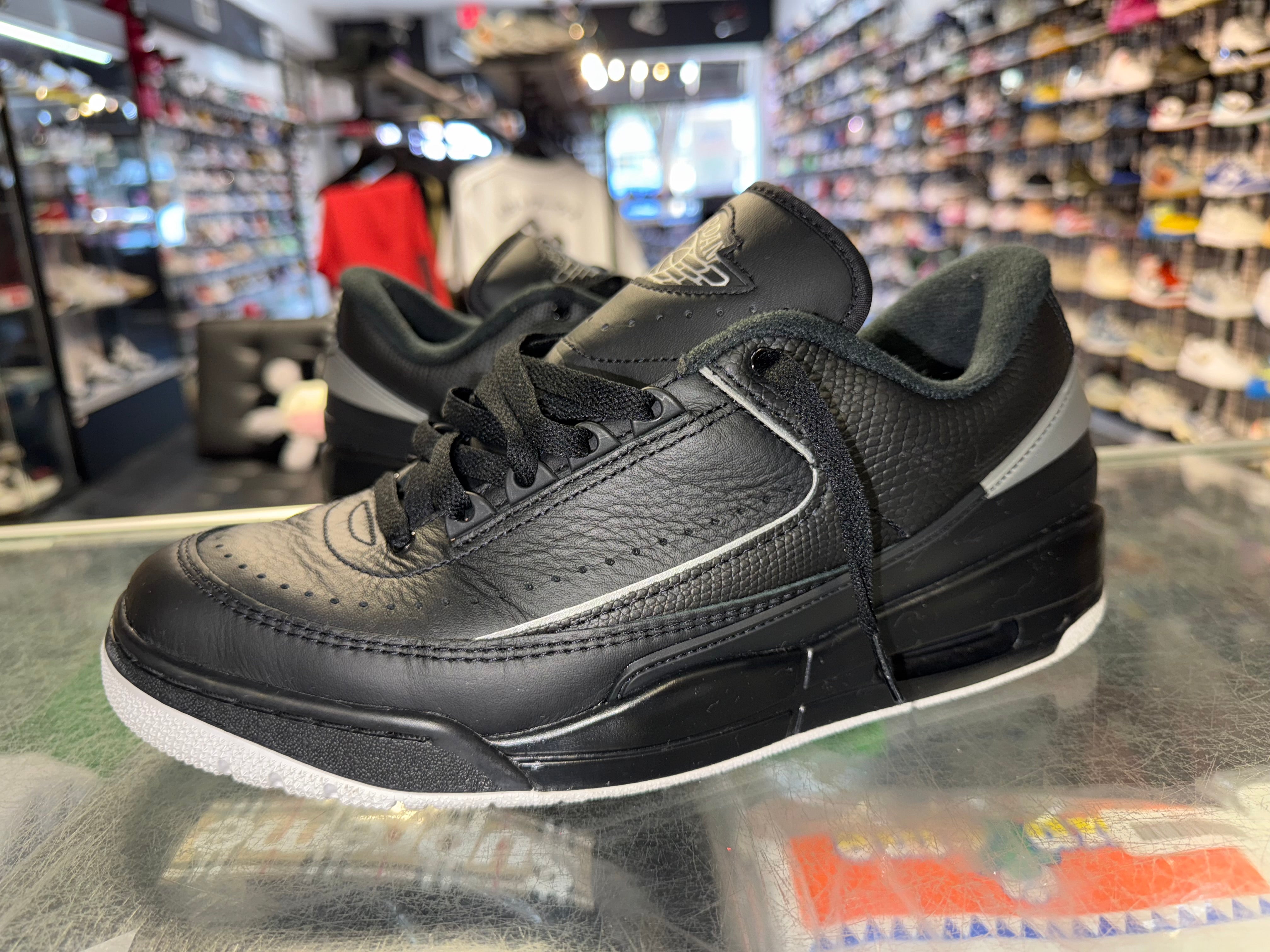 Size 11 Jordan 2/3 “Black Silver”