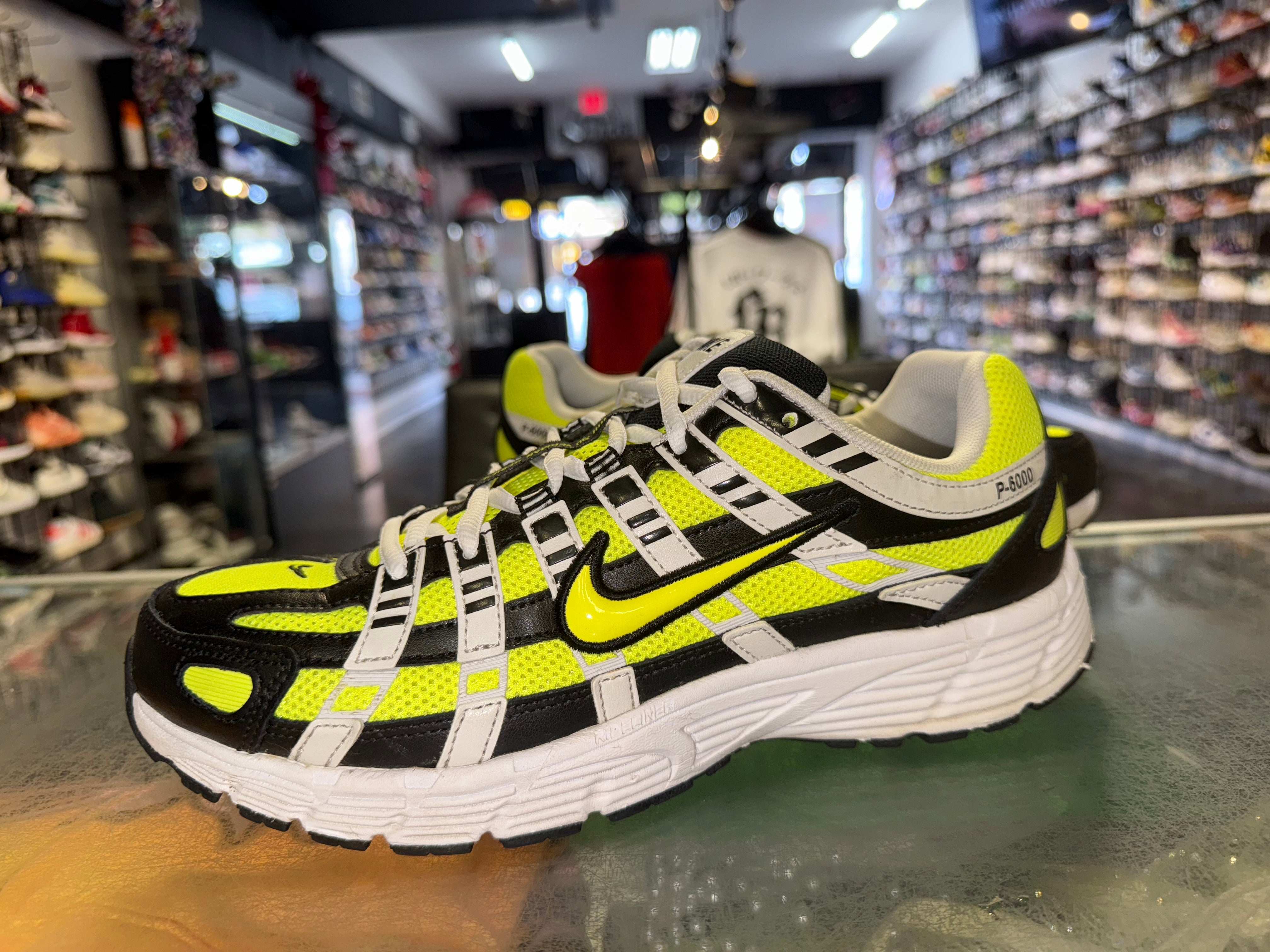 Size 9 Nike P-6000 “Black Volt”