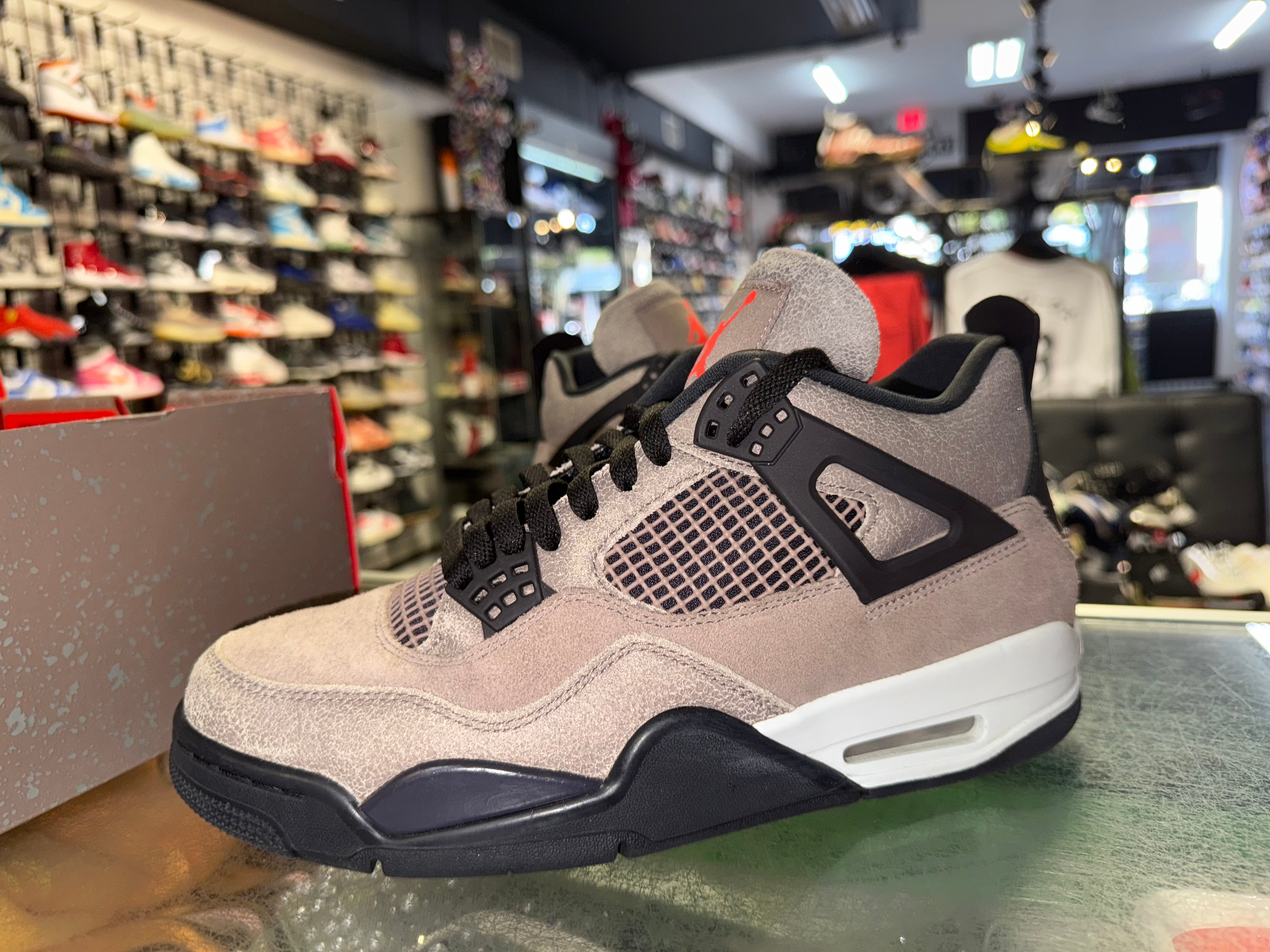 Size 9 Air Jordan 4 "Taupe Haze"