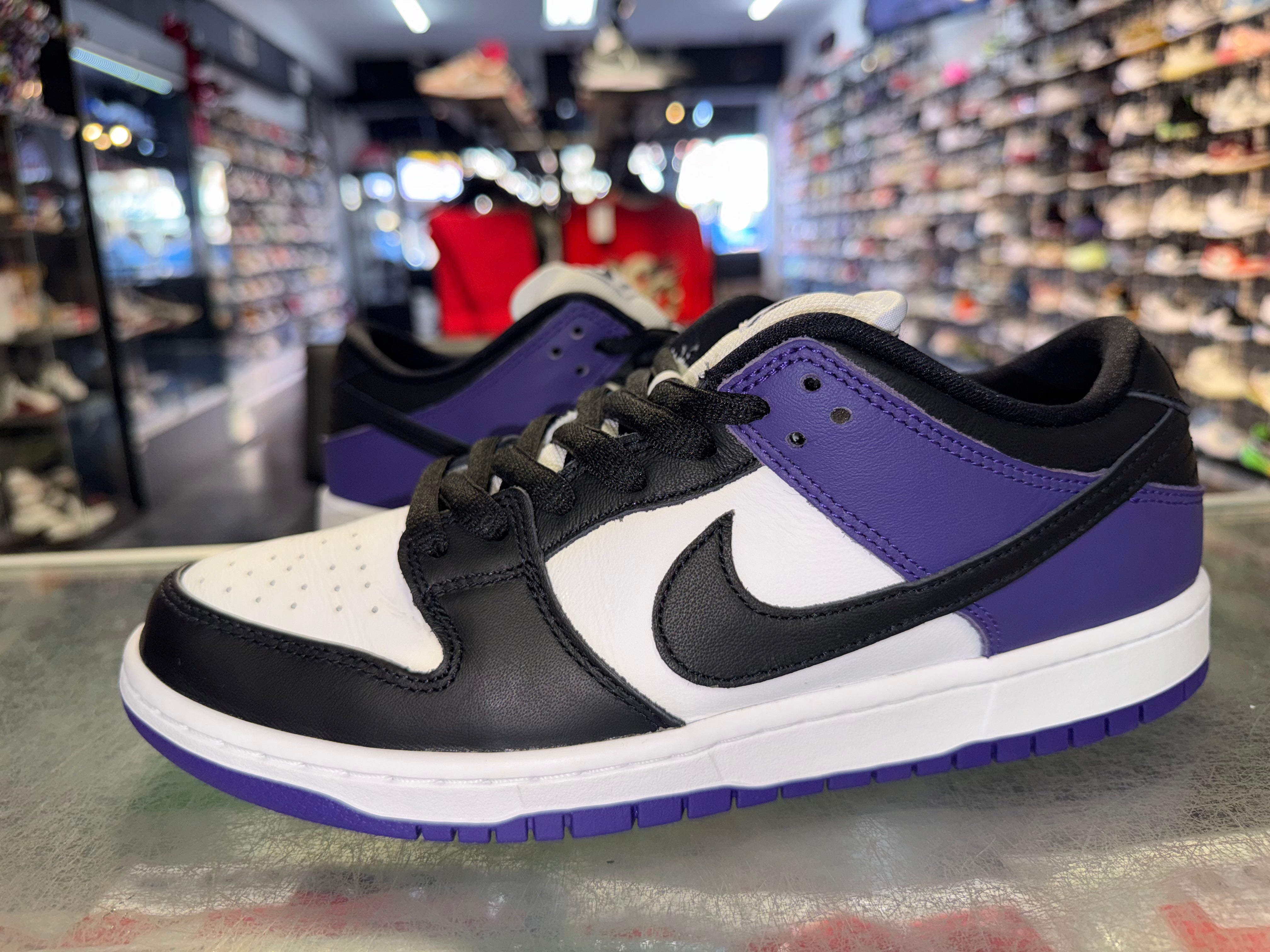 Size 9 Dunk Low SB "Court Purple"
