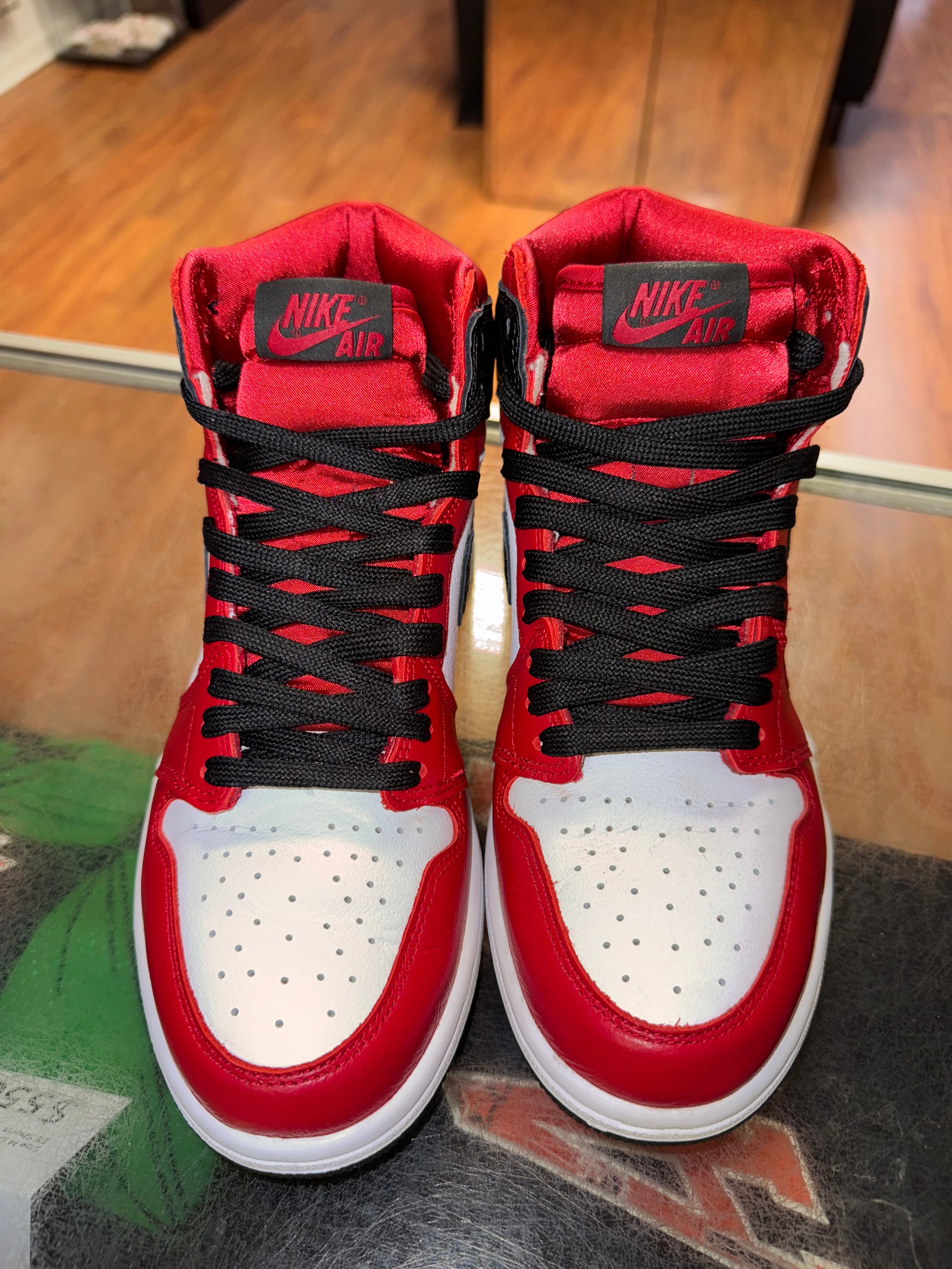 Size 5.5 (7W) Air Jordan 1 "Satin Snakeskin"
