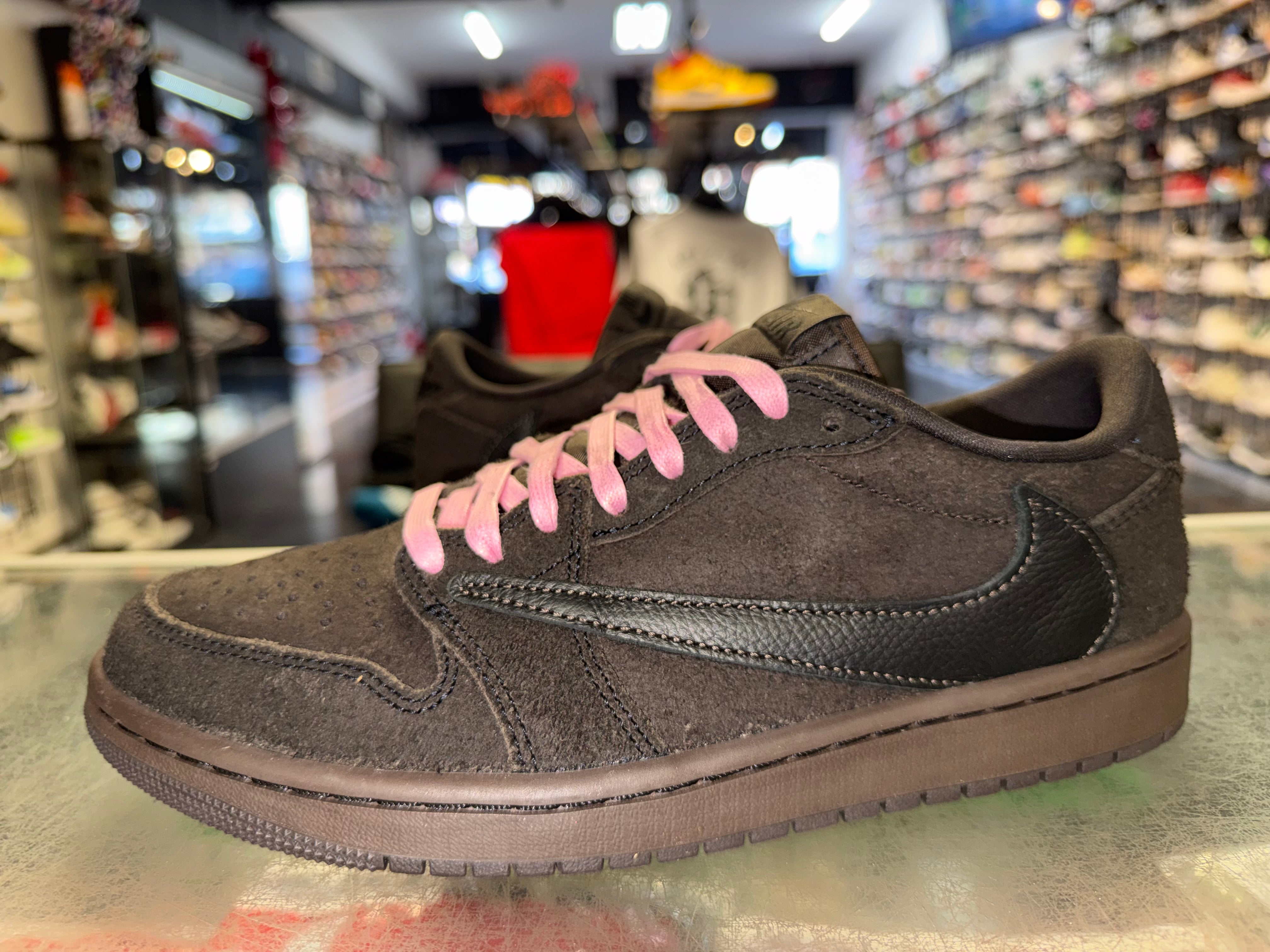 Size 7 Air Jordan 1 Travis Scott "Velvet Brown" Worn 1x