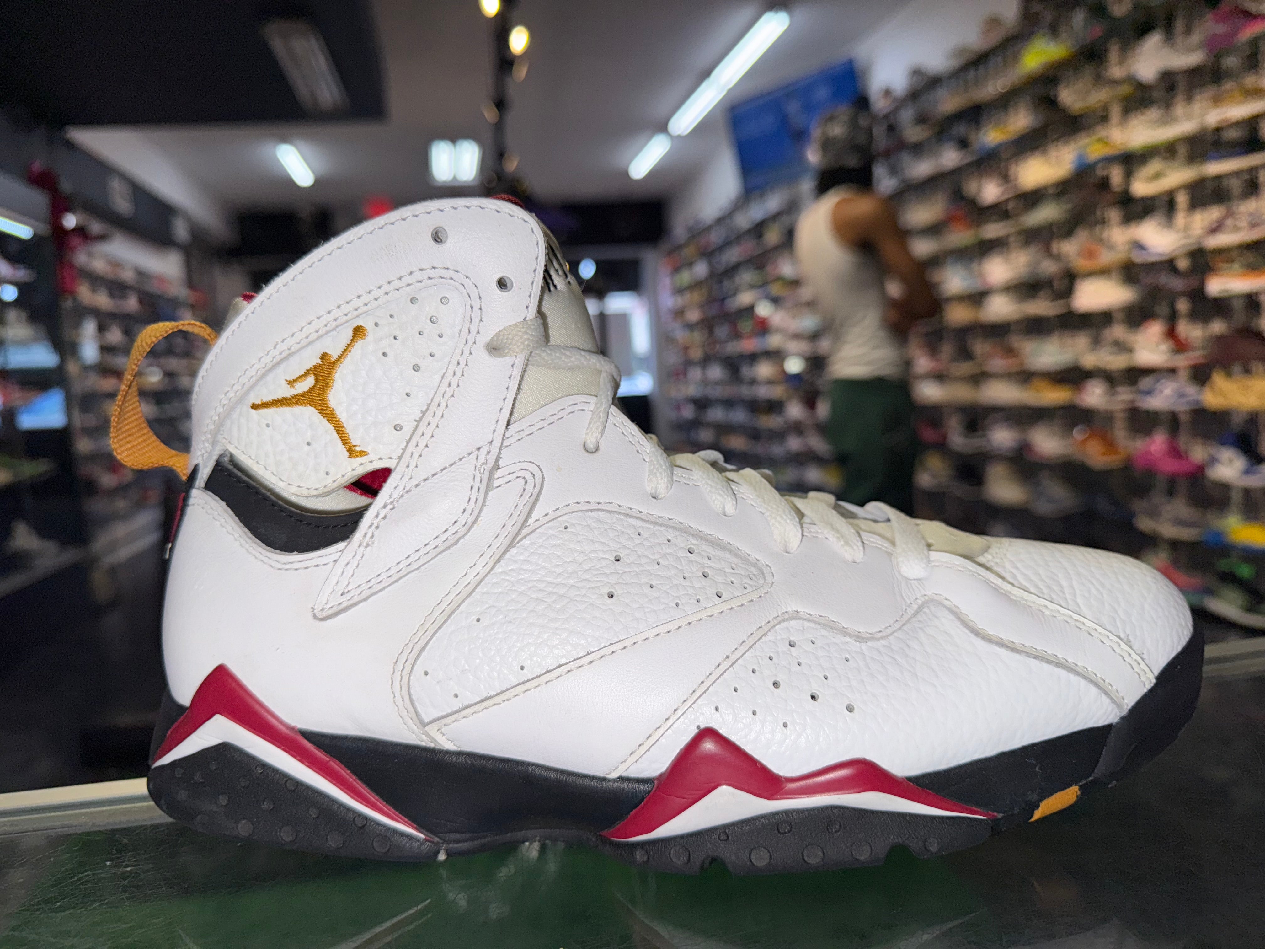 Size 9.5 Air Jordan 7 "Cardinal"