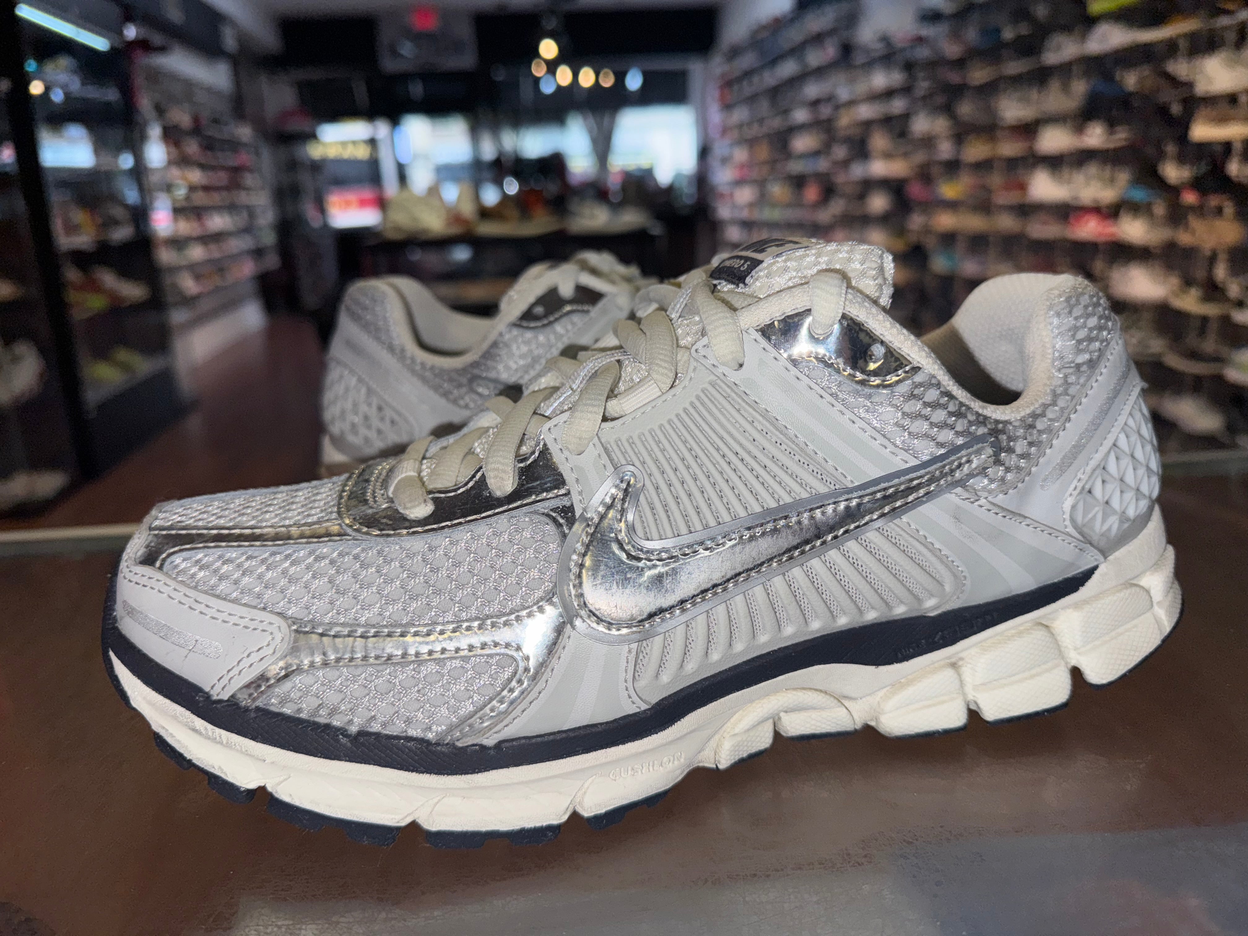 Size 10.5 (12W) Zoom Vomero 5 “Metallic Silver”
