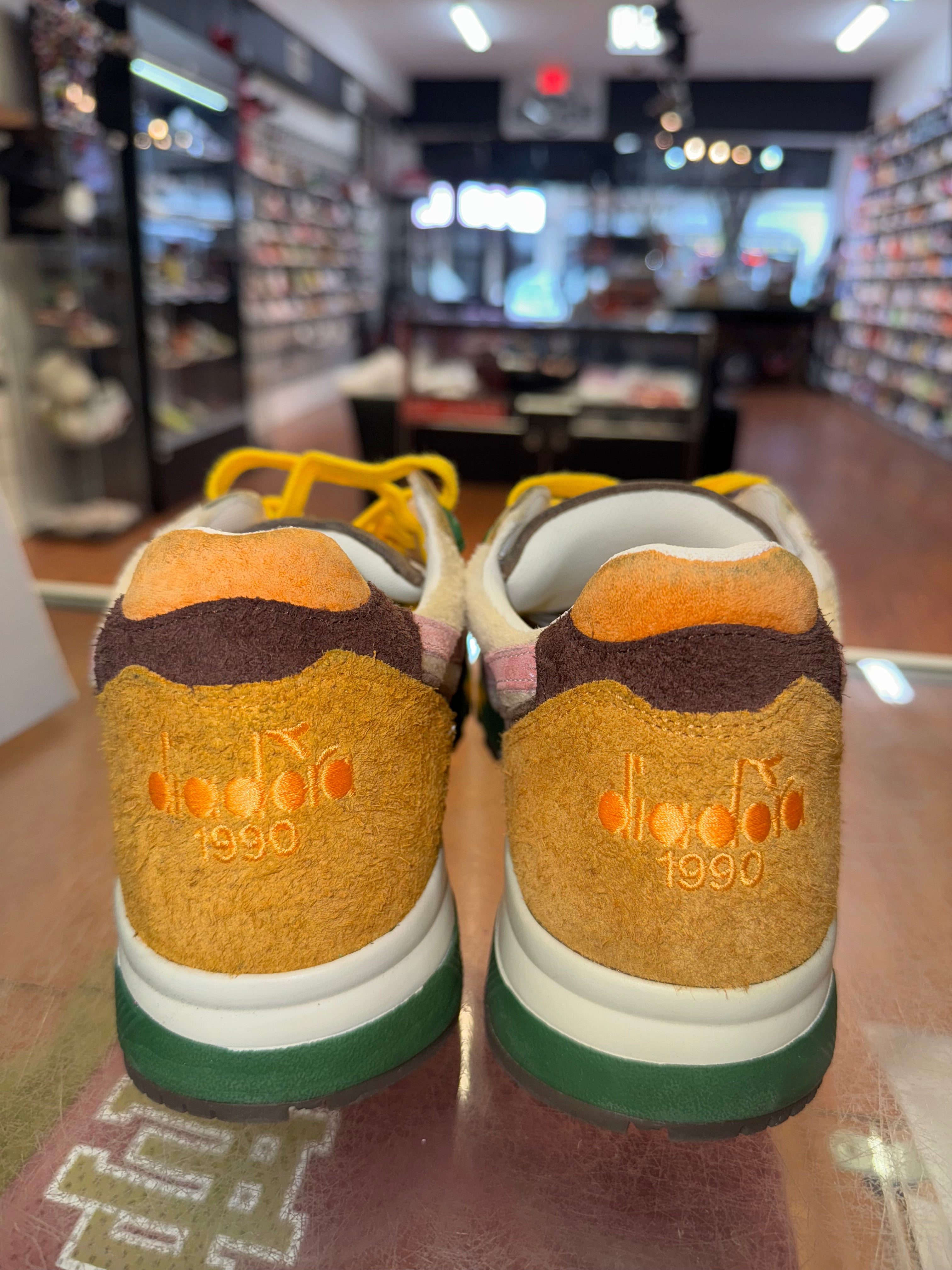 Size 8 Diadora N9000 Animal Pack "Wood Ash"