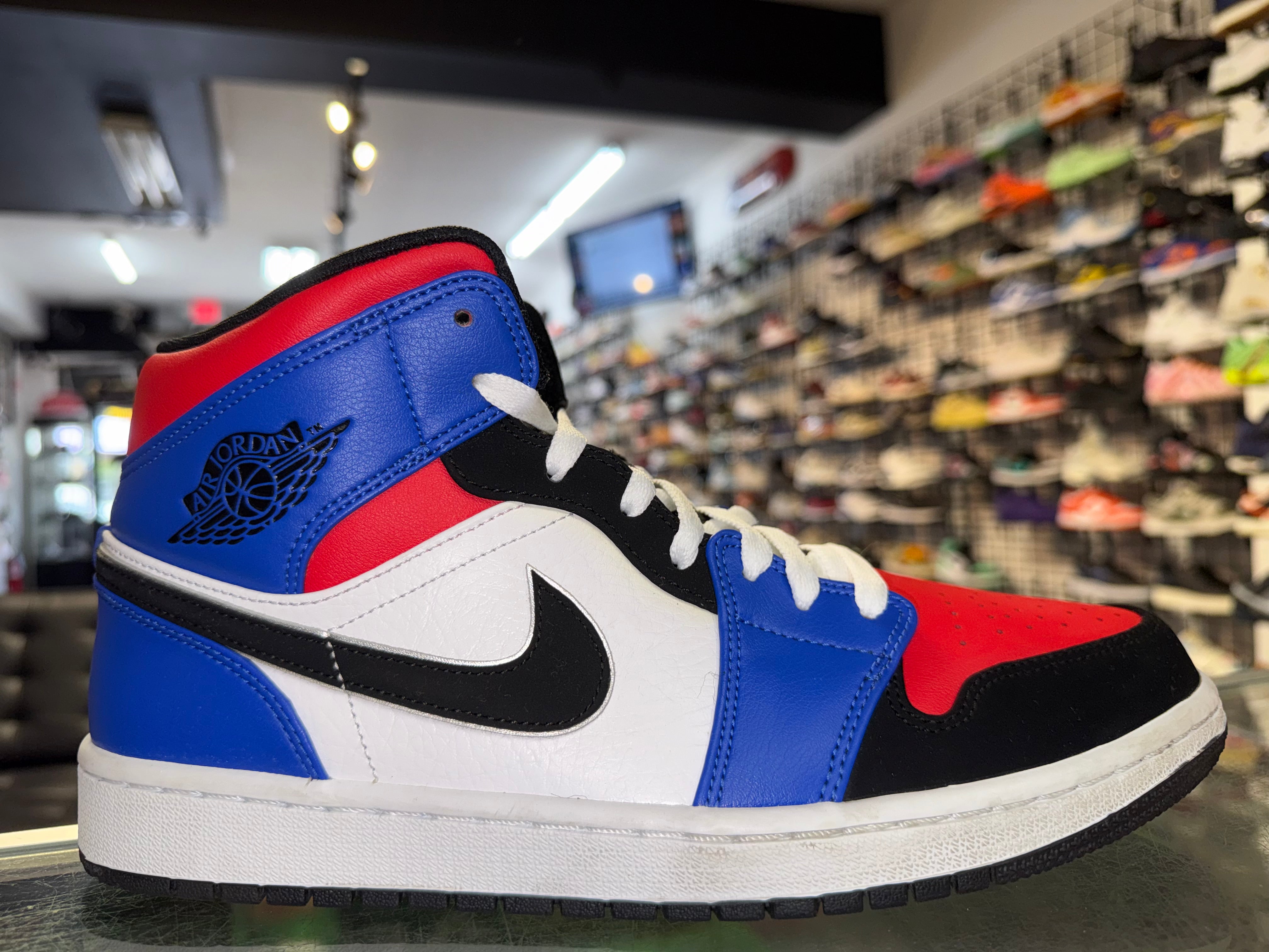 Size 10.5 Air Jordan 1 Mid “Top 3” Worn 1x
