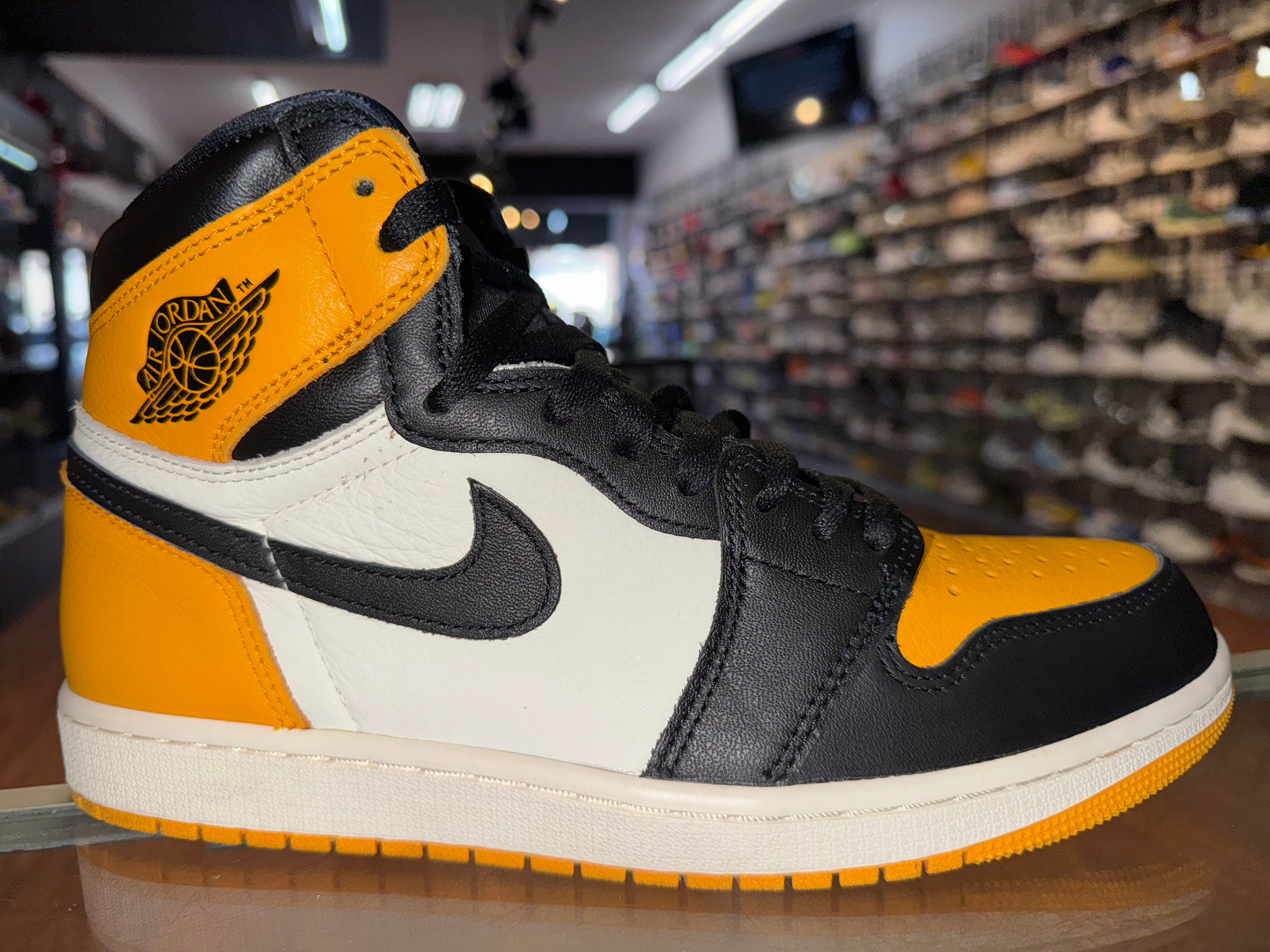 Size 9.5 Air Jordan 1 “Taxi”