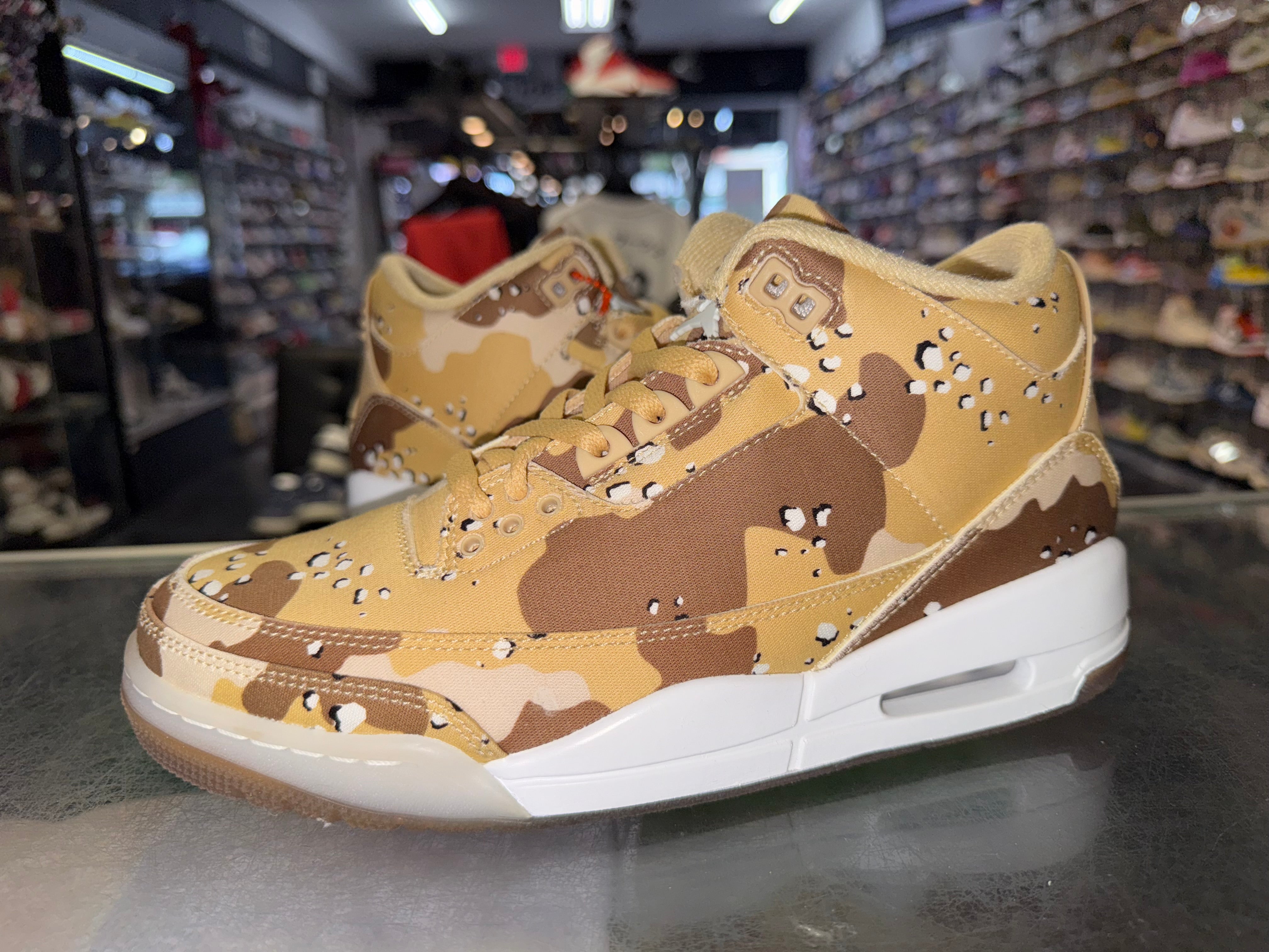 Size 5.5 (7W) Air Jordan 3 WNBA "Desert Camo"