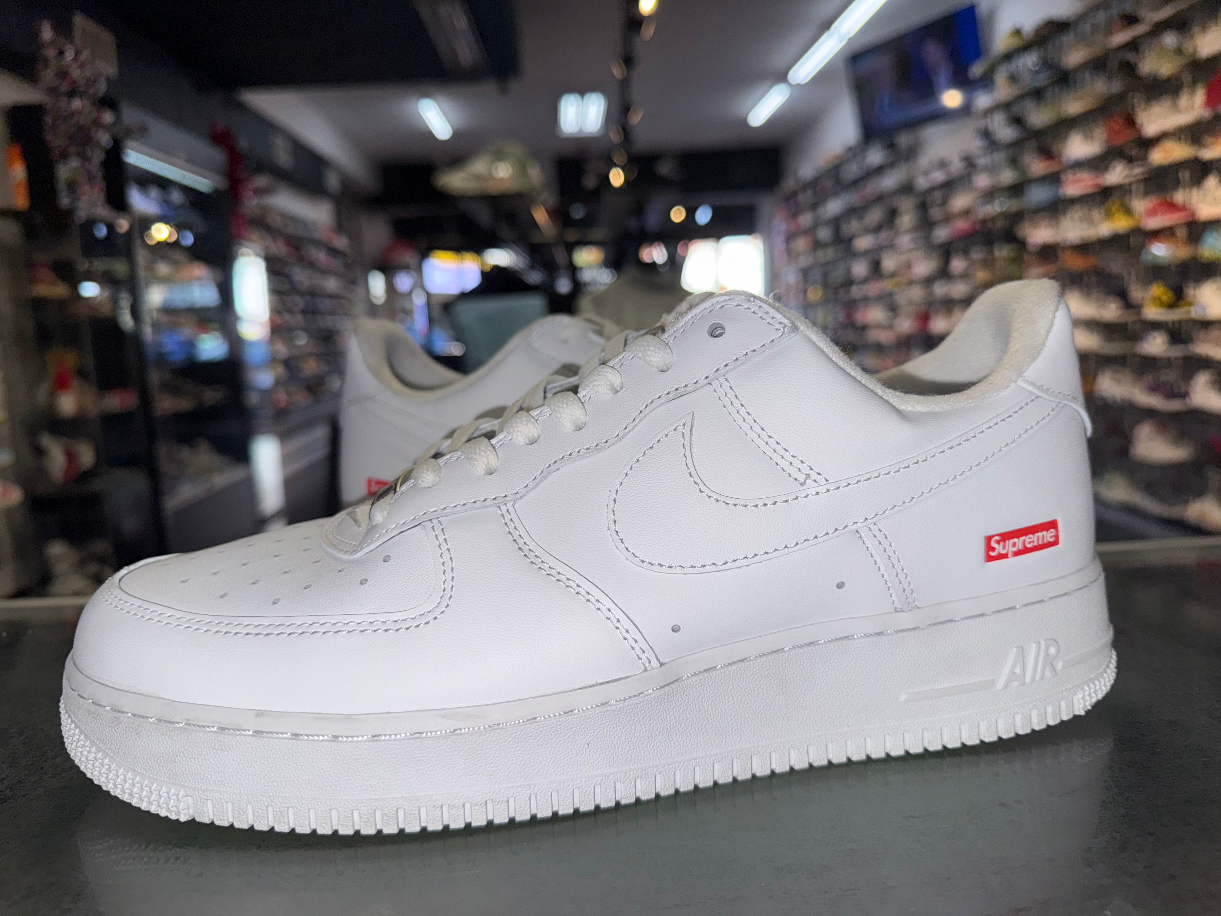 Size 11 Air Force 1 Supreme “White”