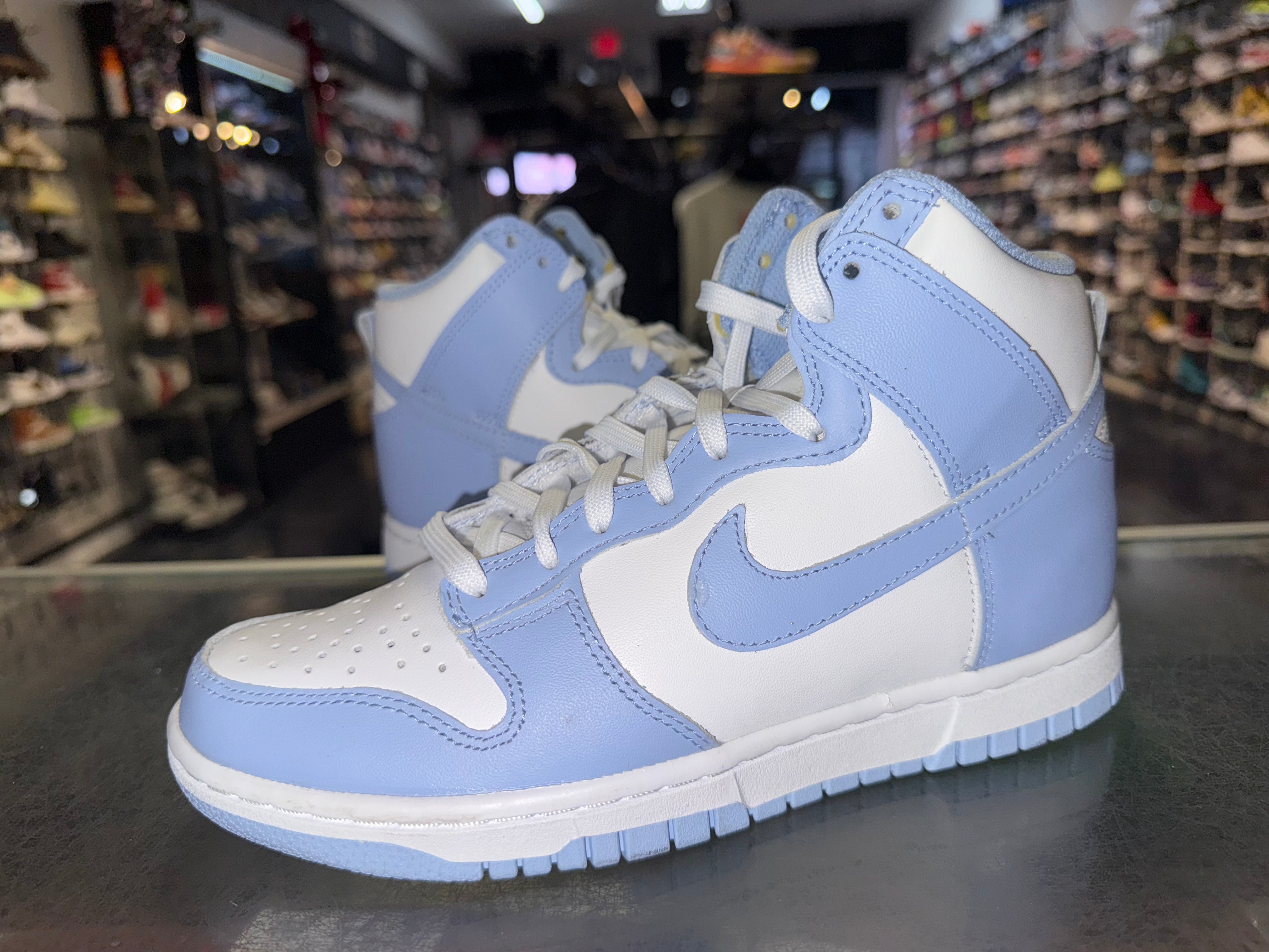 Size 5 (6.5W) Dunk High "Aluminum"