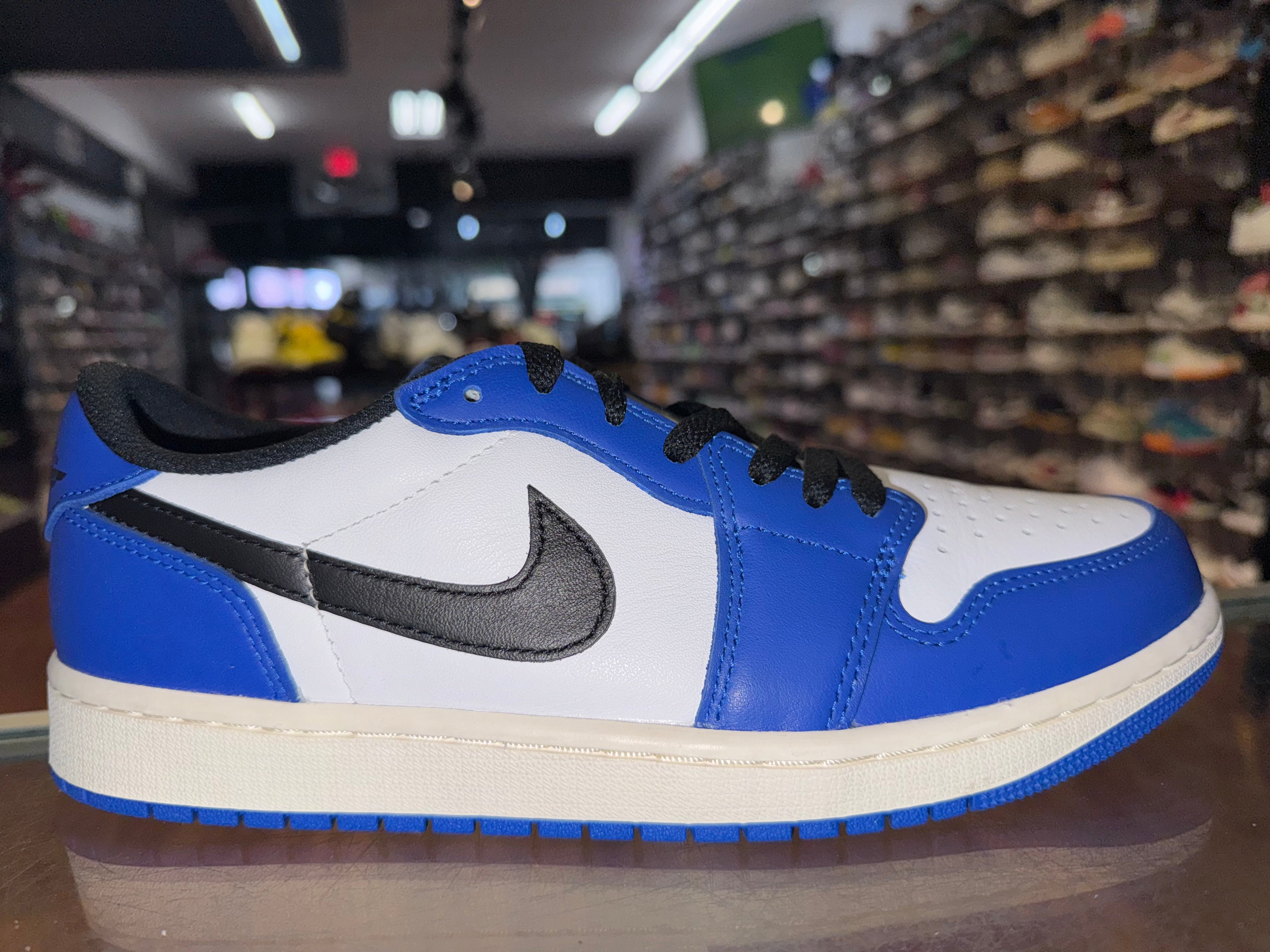 Size 9 Air Jordan 1 Low "Game Royal"