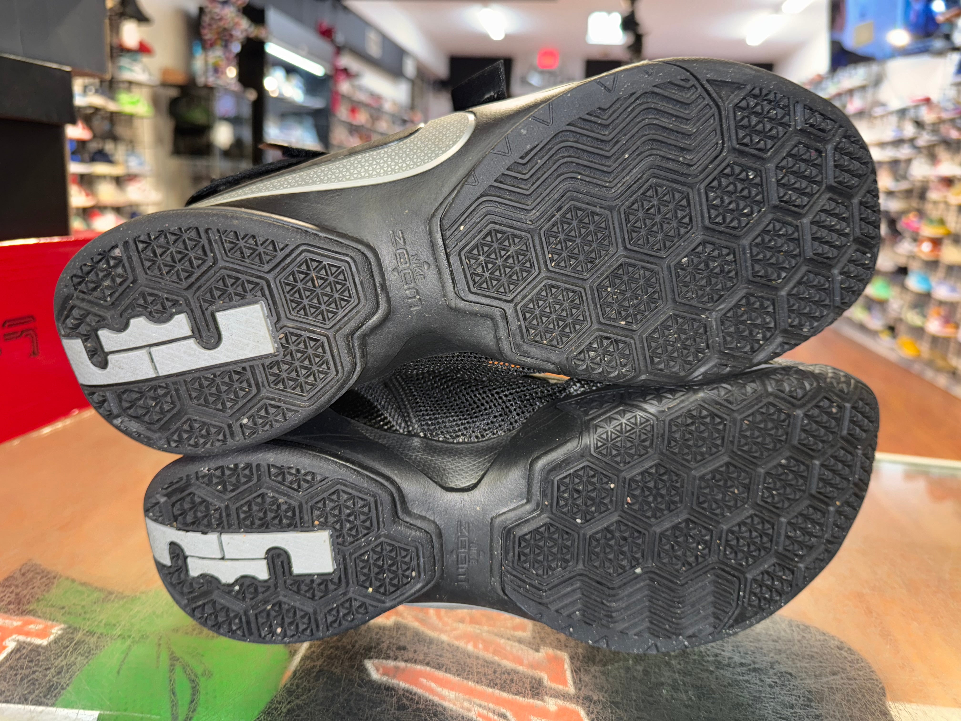 Size 13 Lebron Zoom Soldier 9 "Black"
