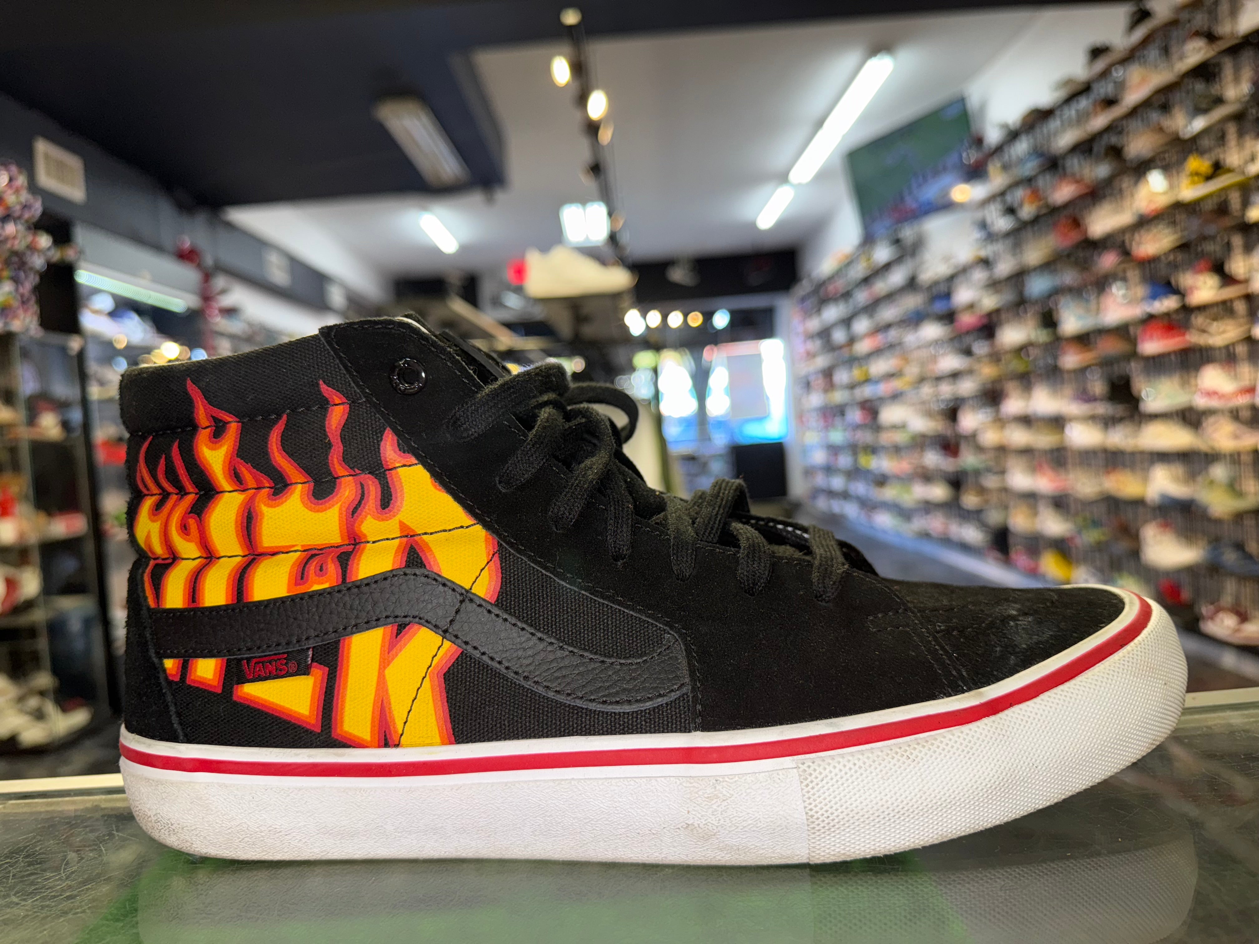 Size 12 VANS SK8 Hi "Thrasher"
