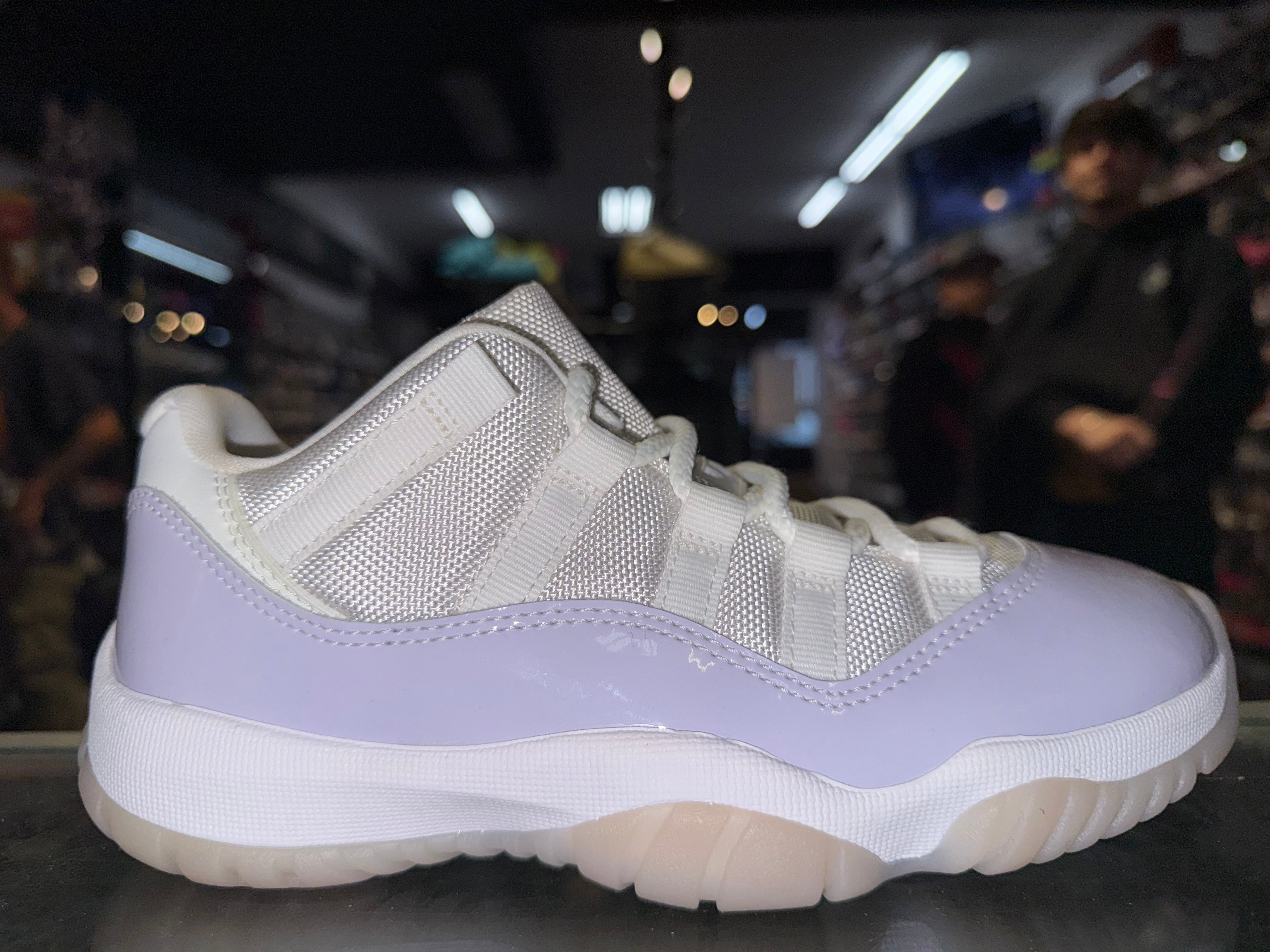Size 4 (5.5W) Air Jordan 11 Low "Pure Violet"