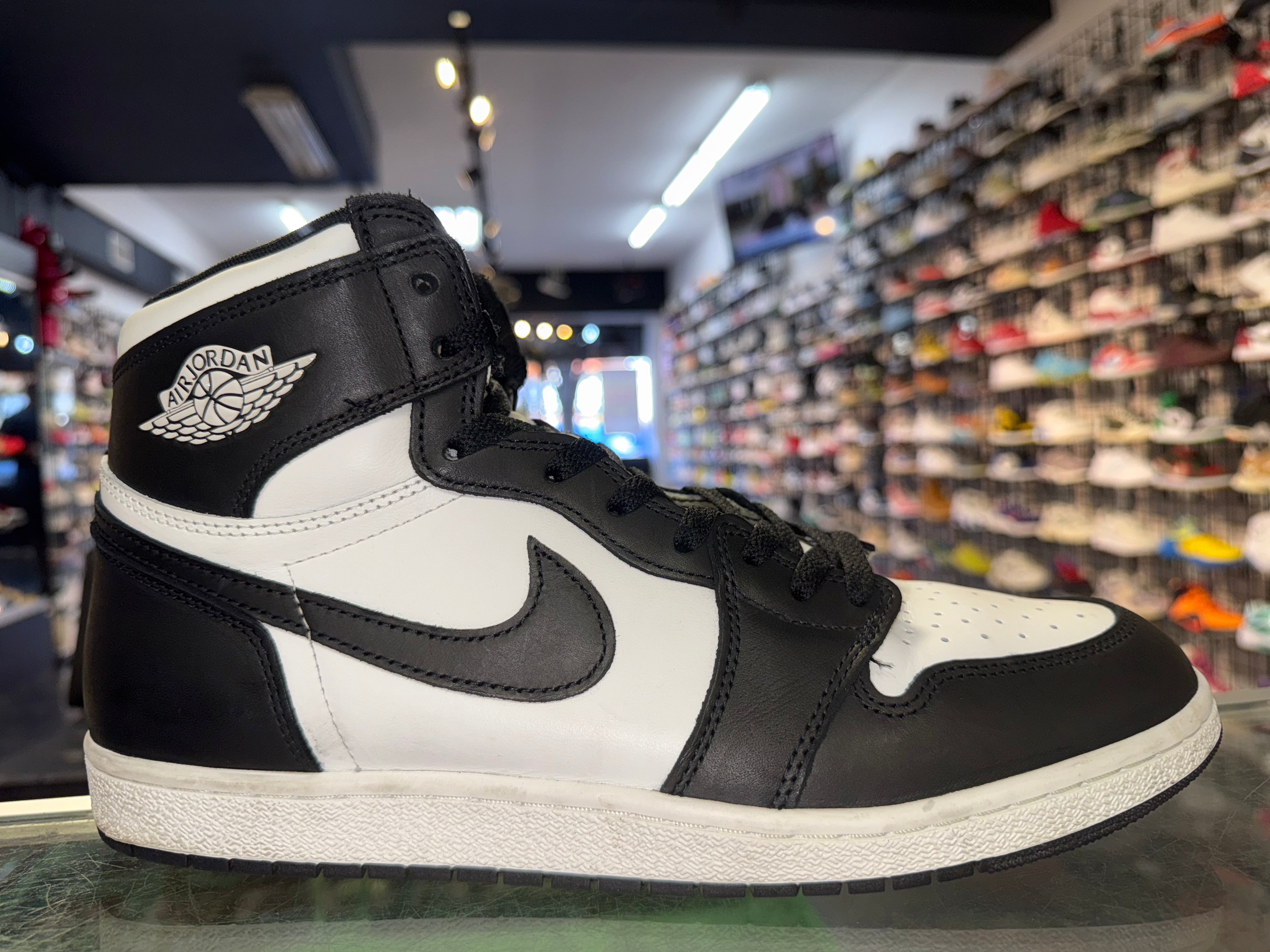 Size 12.5 Air Jordan 1 High '85 "Black White"