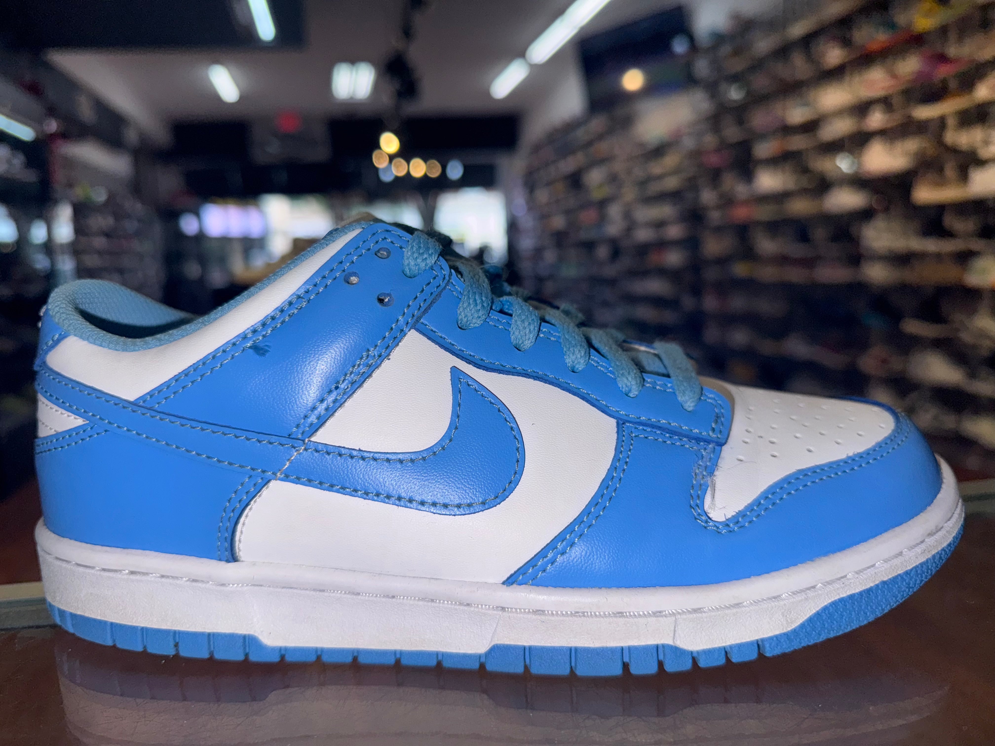 Size 6y Dunk Low "UNC"