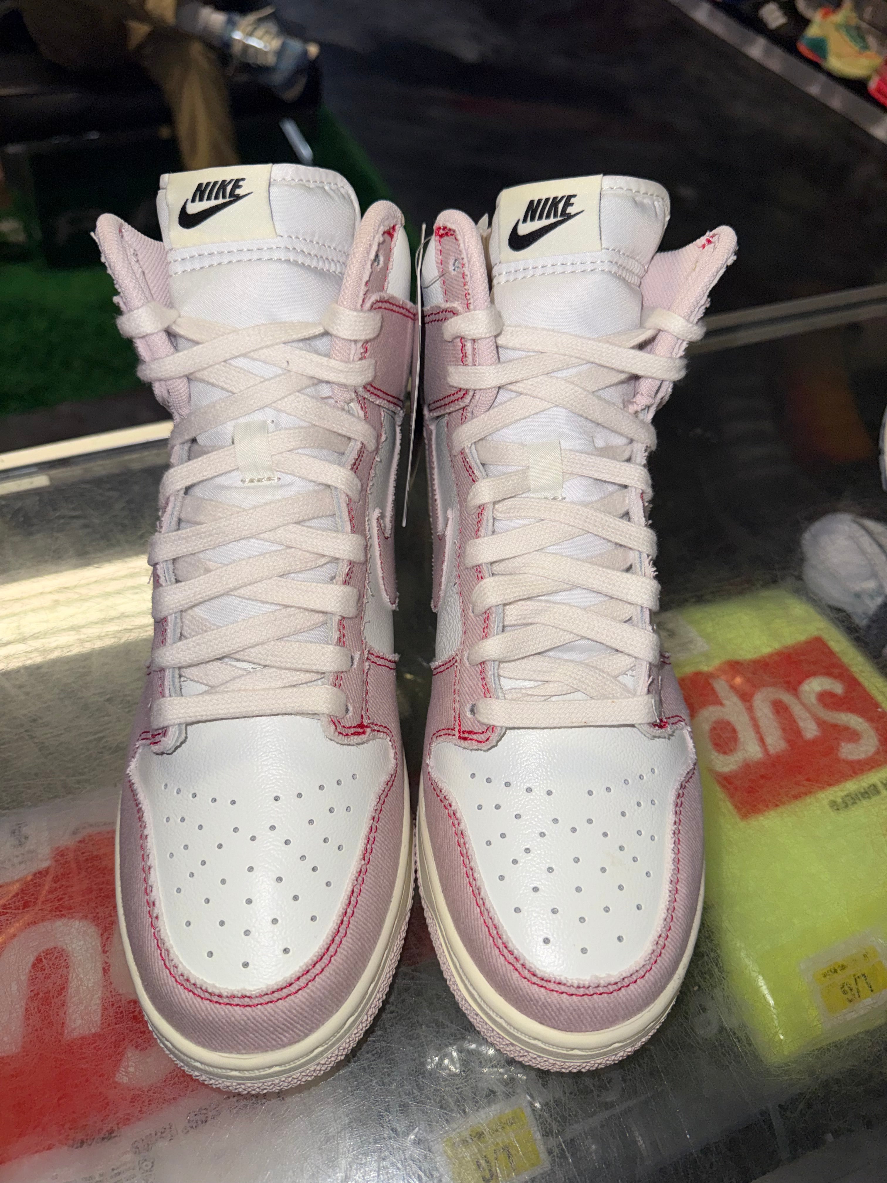 Size 9 Dunk High 1985 "Barely Rose Denim" Brand New