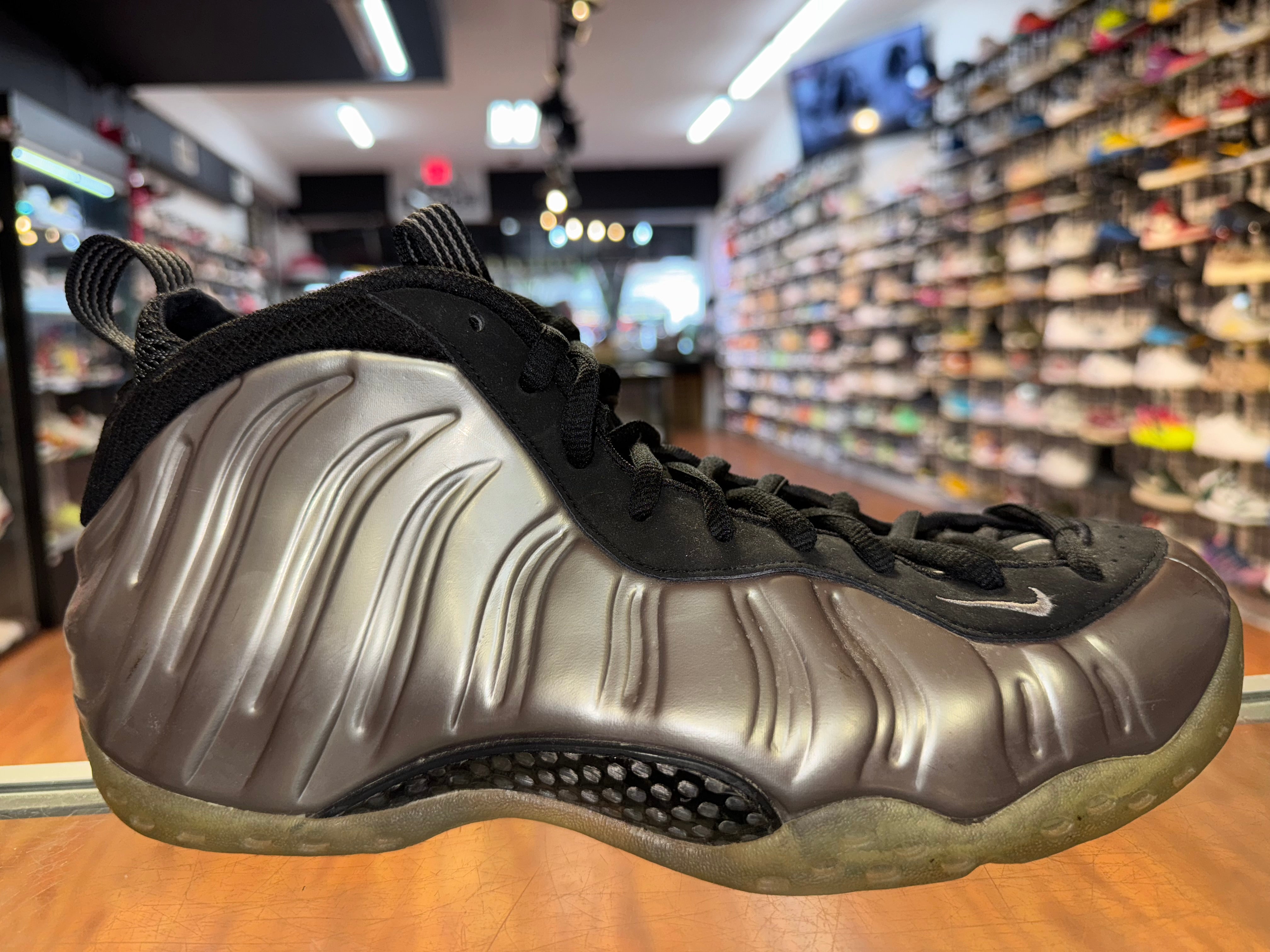 Size 10.5 Foamposite One "Pewter"