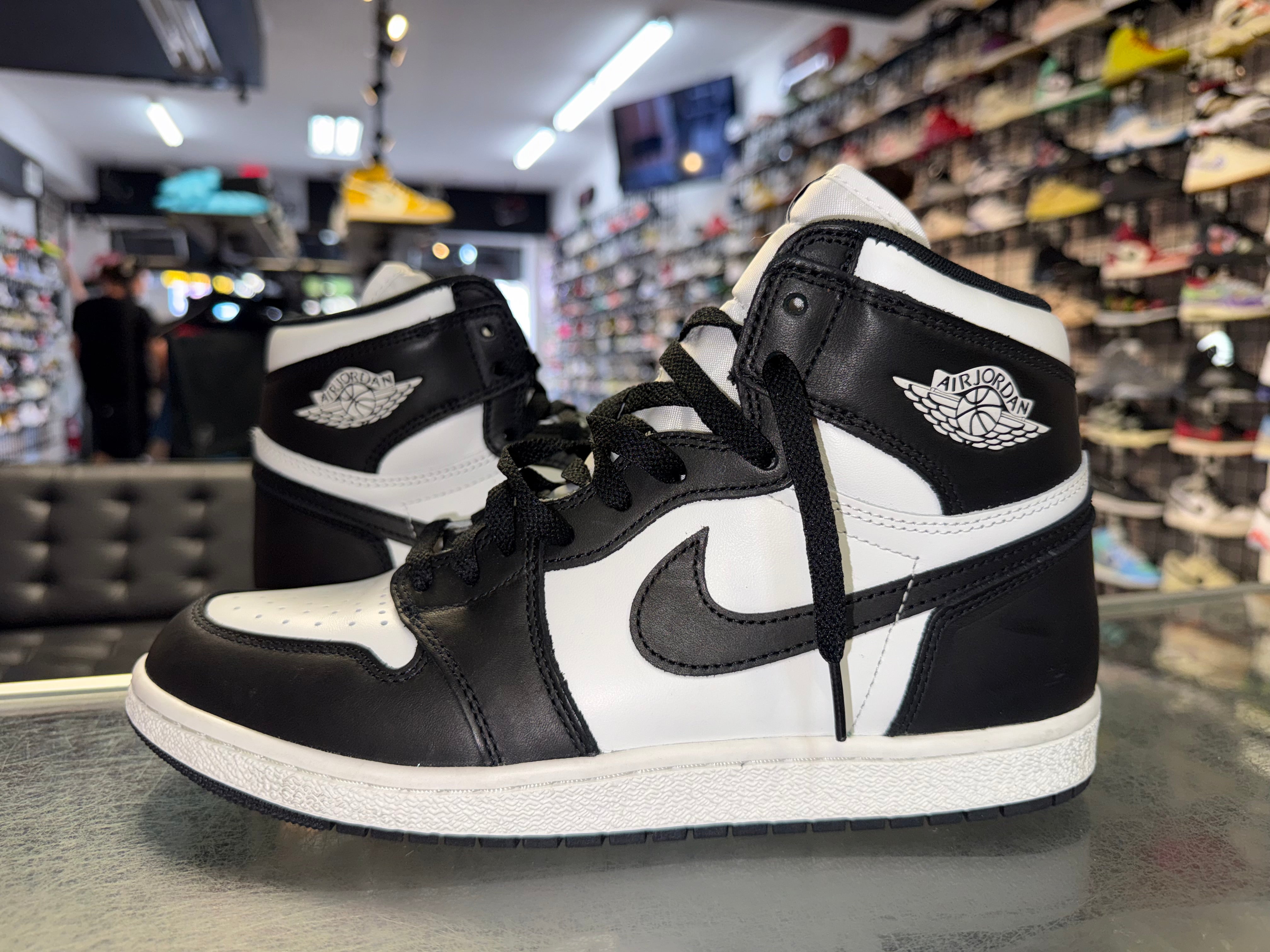Size 10 Air Jordan 1 High '85 "Black White"