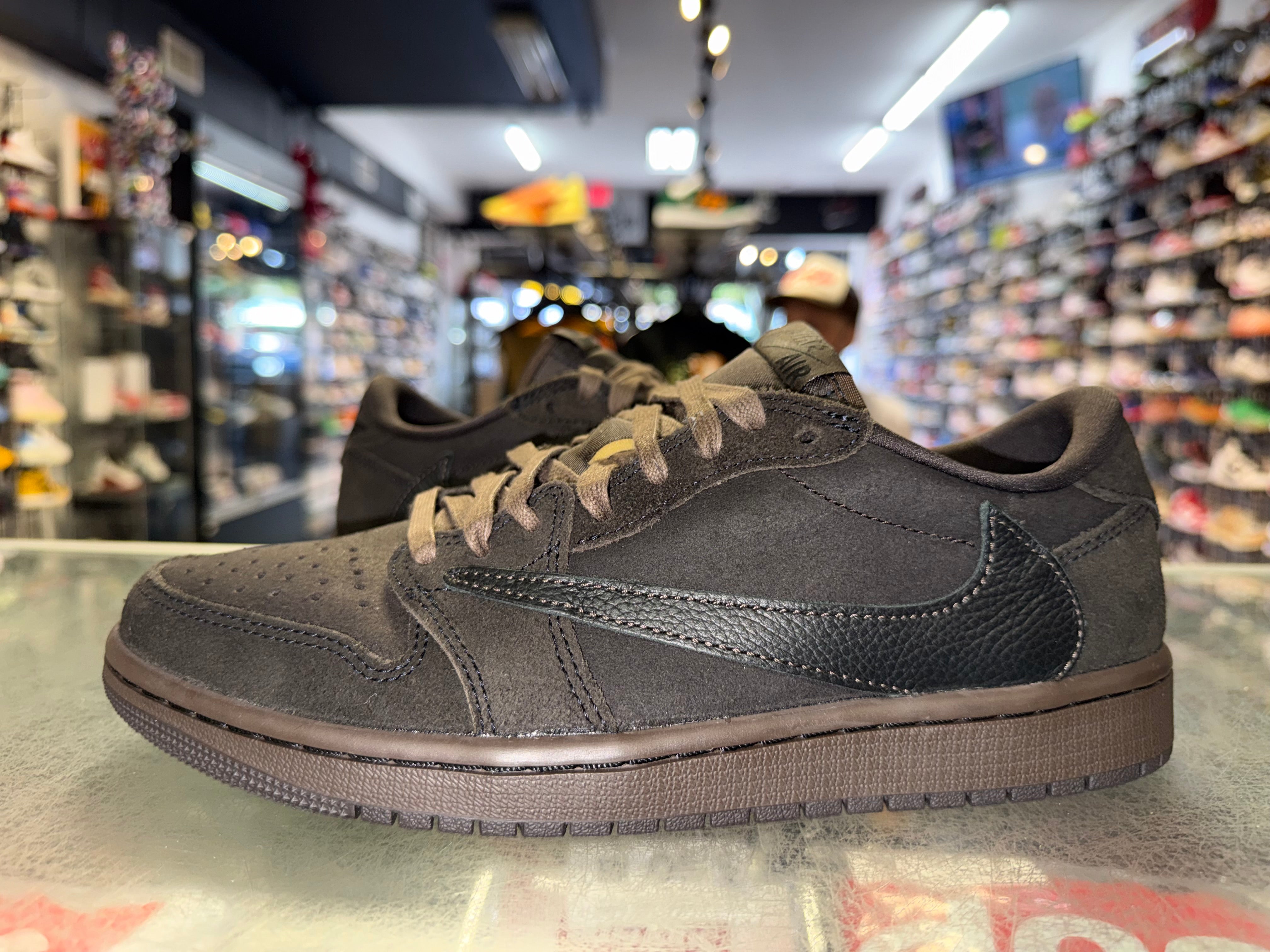 Size 7.5 Air Jordan 1 Low Travis Scott "Velvet Brown" Worn 1x