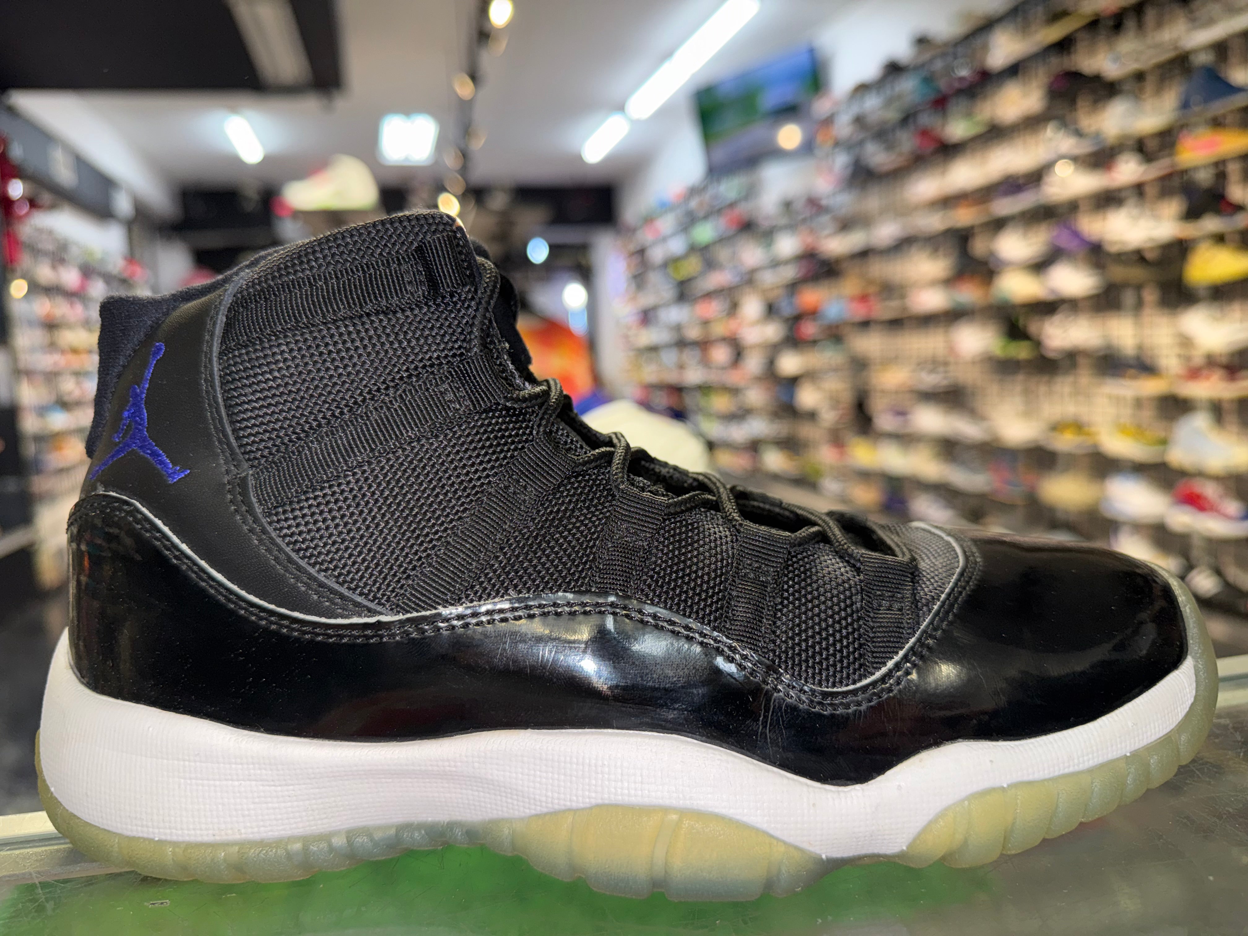 Size 5.5y Air Jordan 11 "Space Jam"