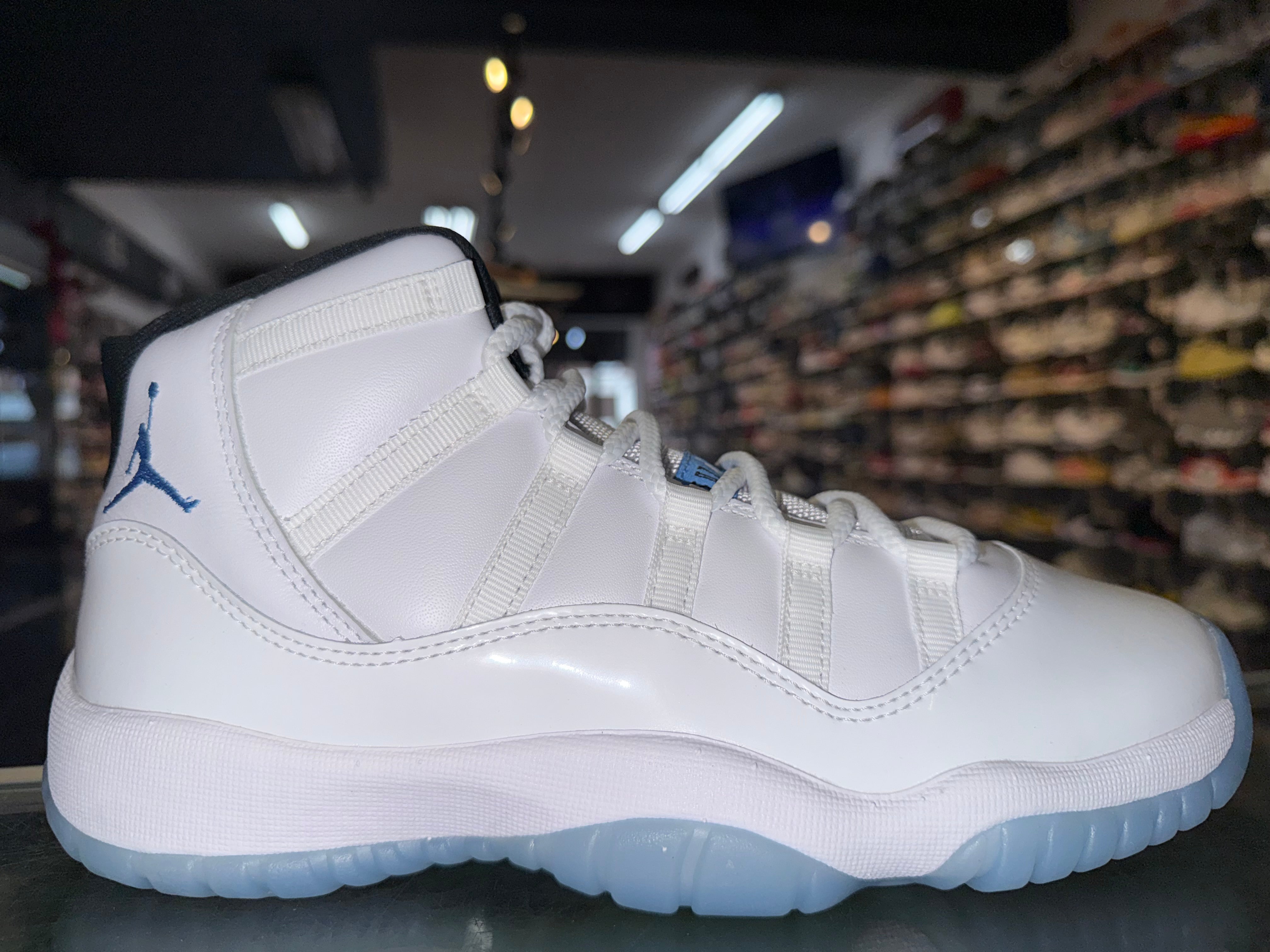 Size 7y Air Jordan 11 “Legend Blue” Brand New