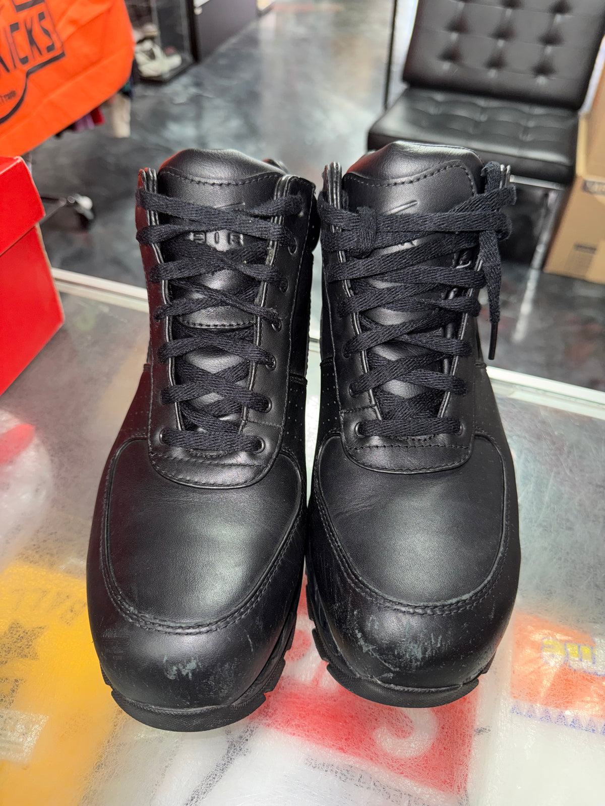 Nike Air Max Goadome Black sneaker, pre-owned, size 12 – view 5