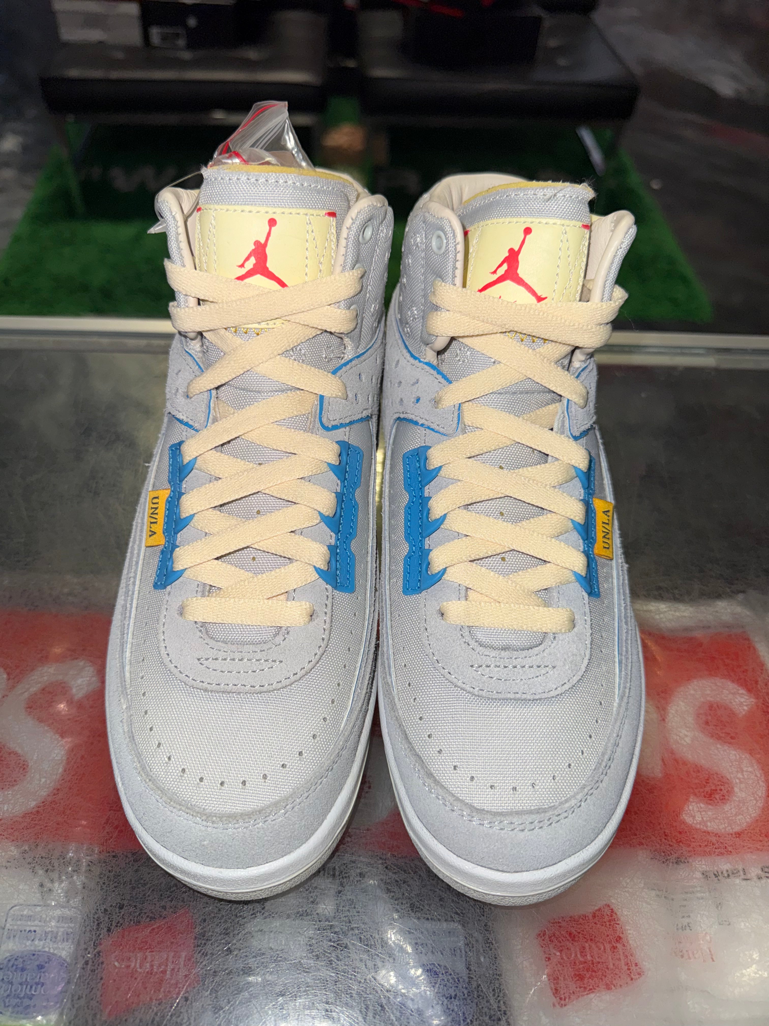 Size 5 Air Jordan 2 Union "Grey Fog" Brand New