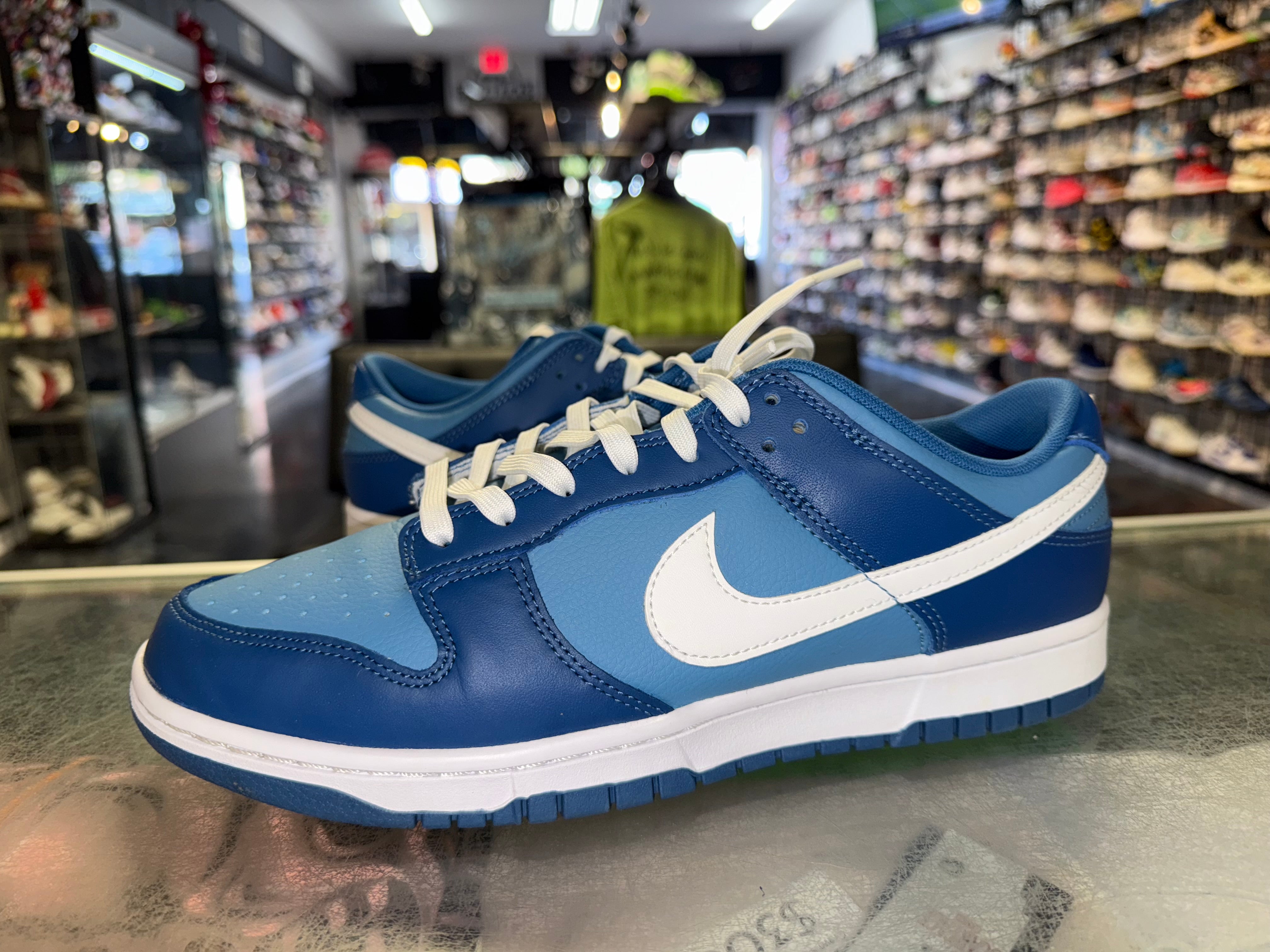 Size 10.5 Dunk Low “Marina Blue”